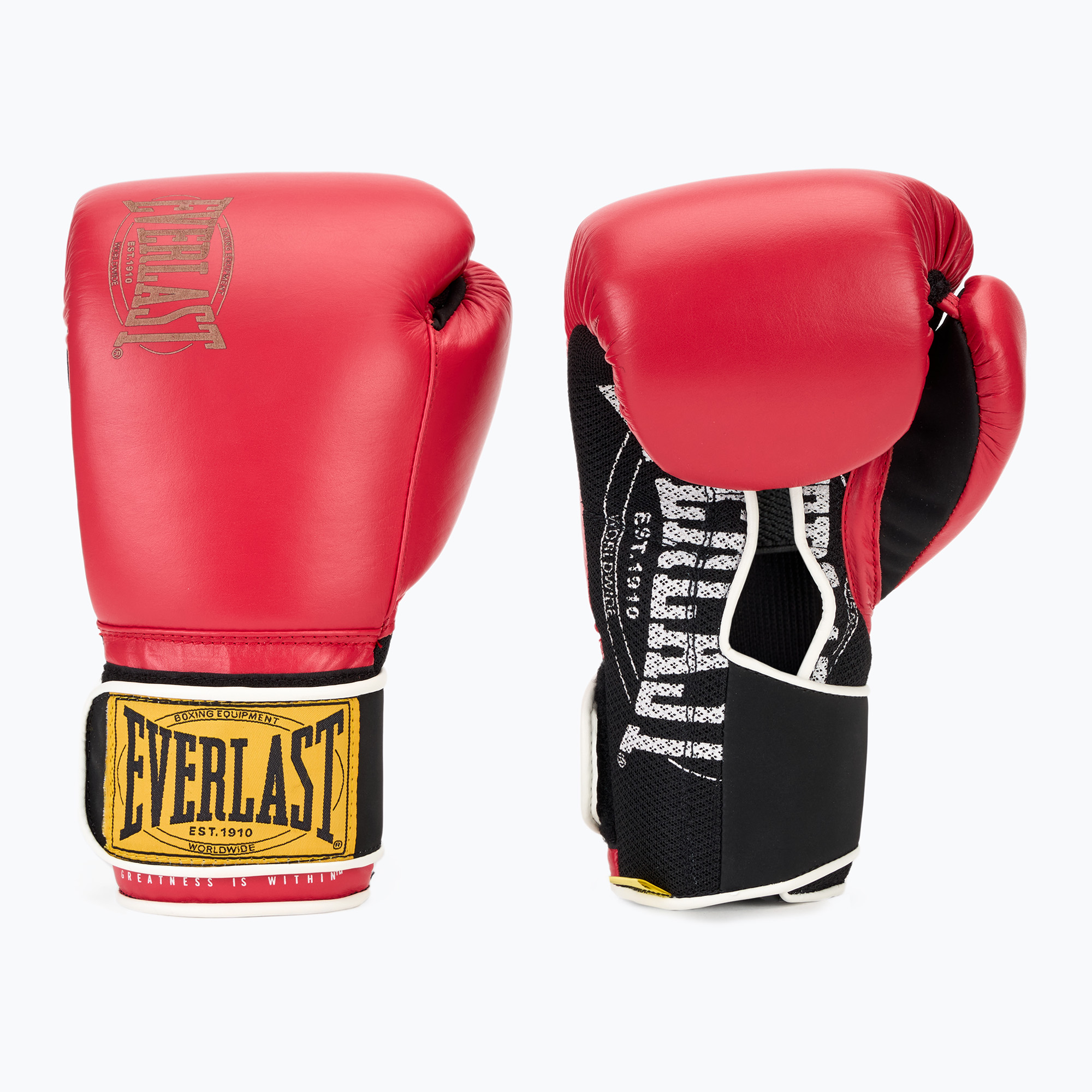 Rękawice bokserskie Everlast 1910 Classic red 