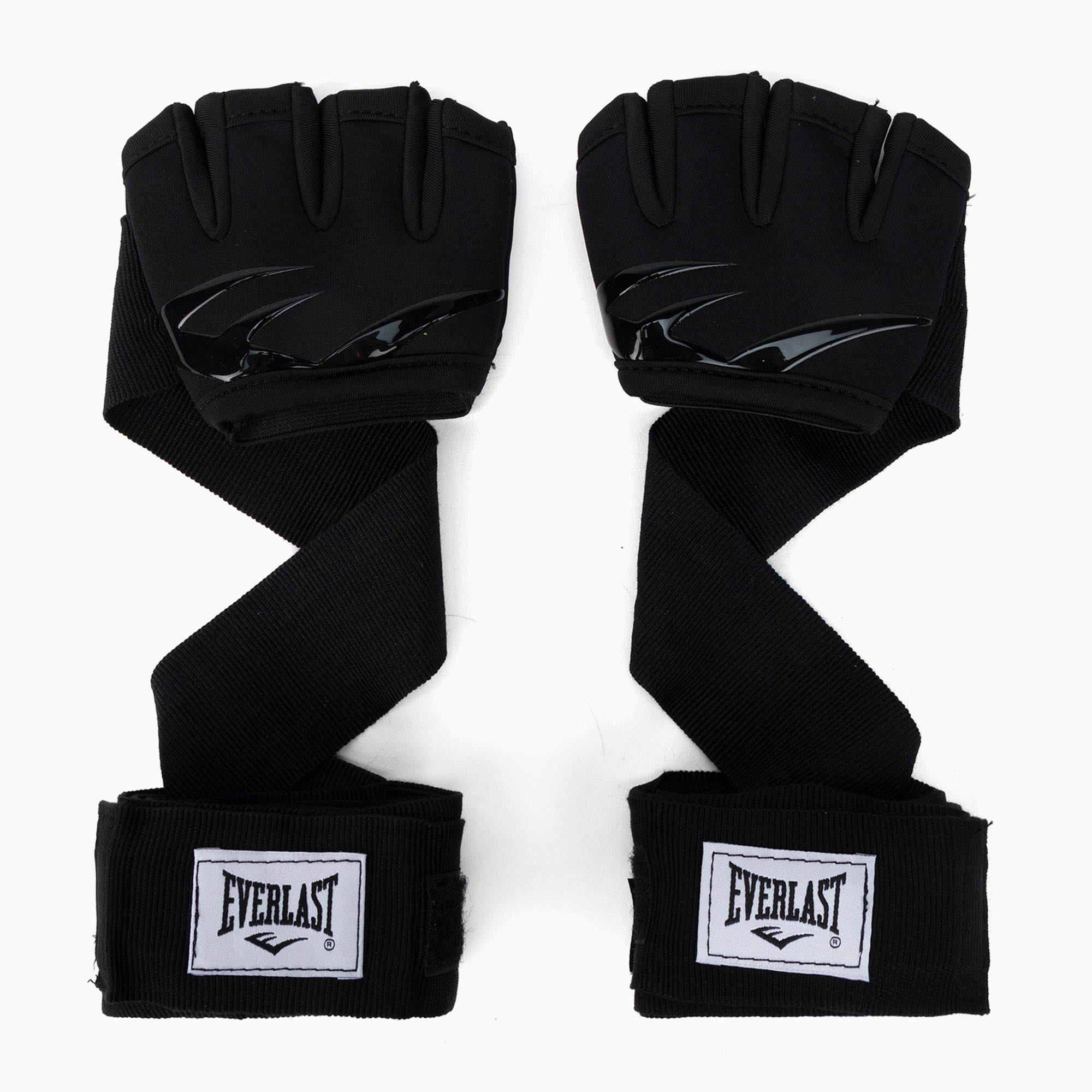 Rękawice wewnętrzne żelowe z taśmą Everlast 4345 czarne EV4345 