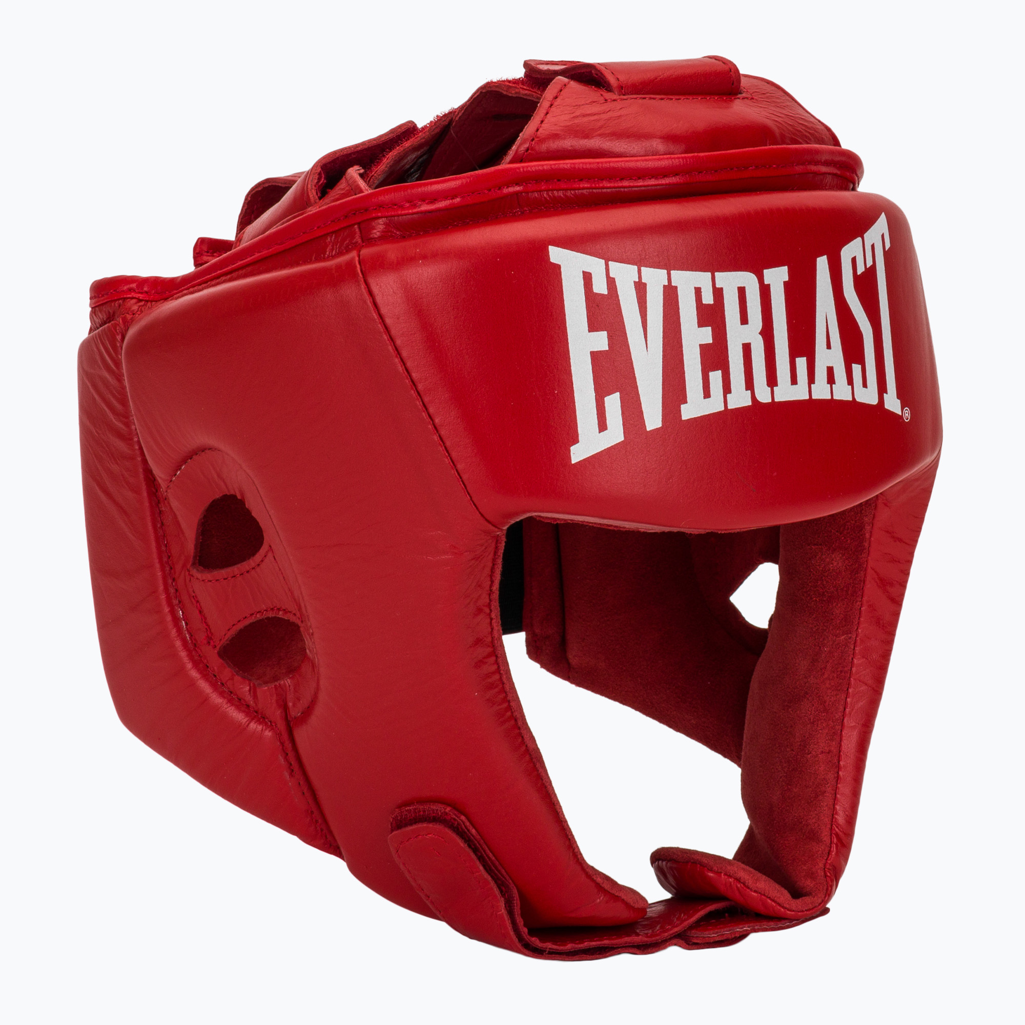 Cască de box Everlast Amateur Competition Headgear red