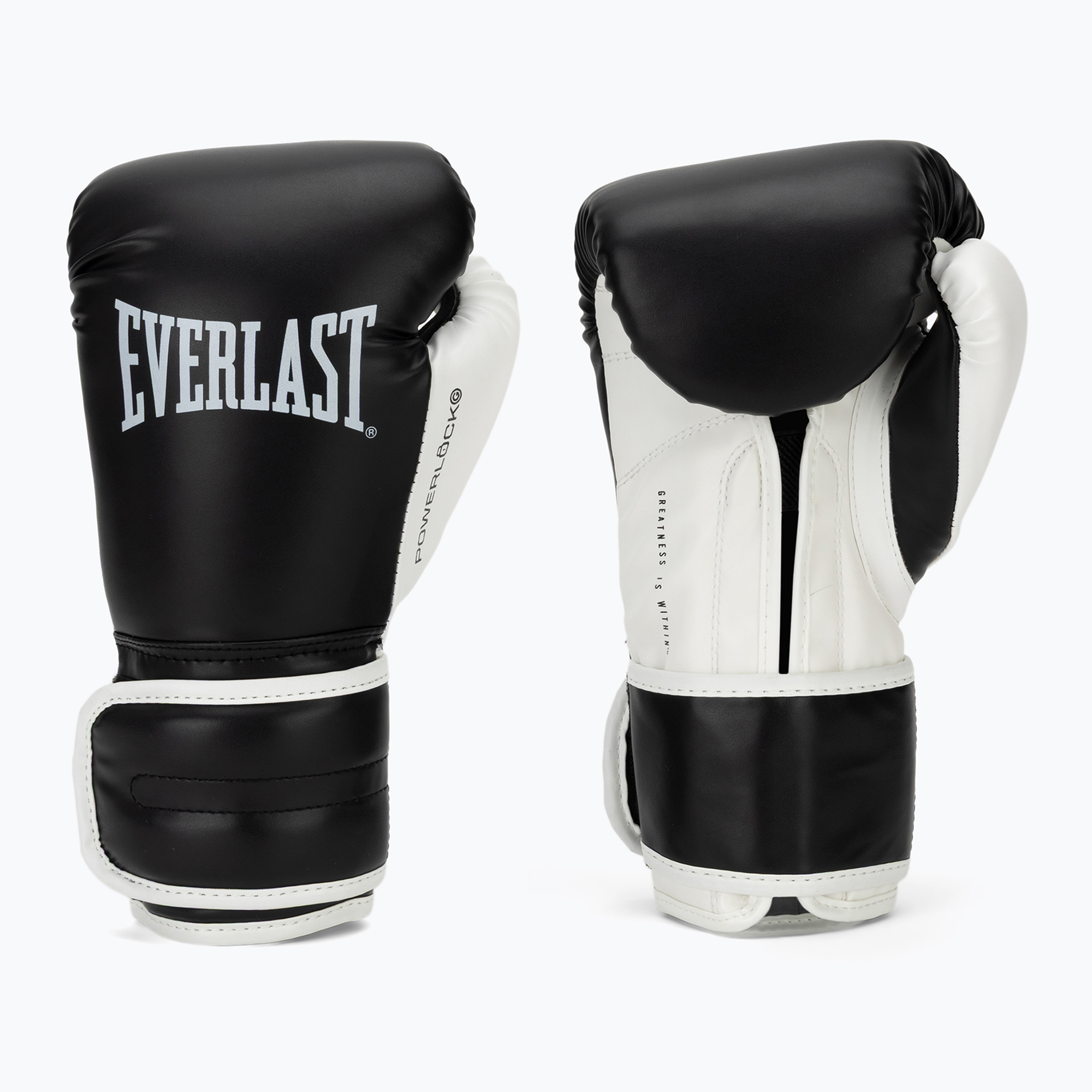 Mănuși de box Everlast Powerlock Pro OG H&L Training Glove black/white