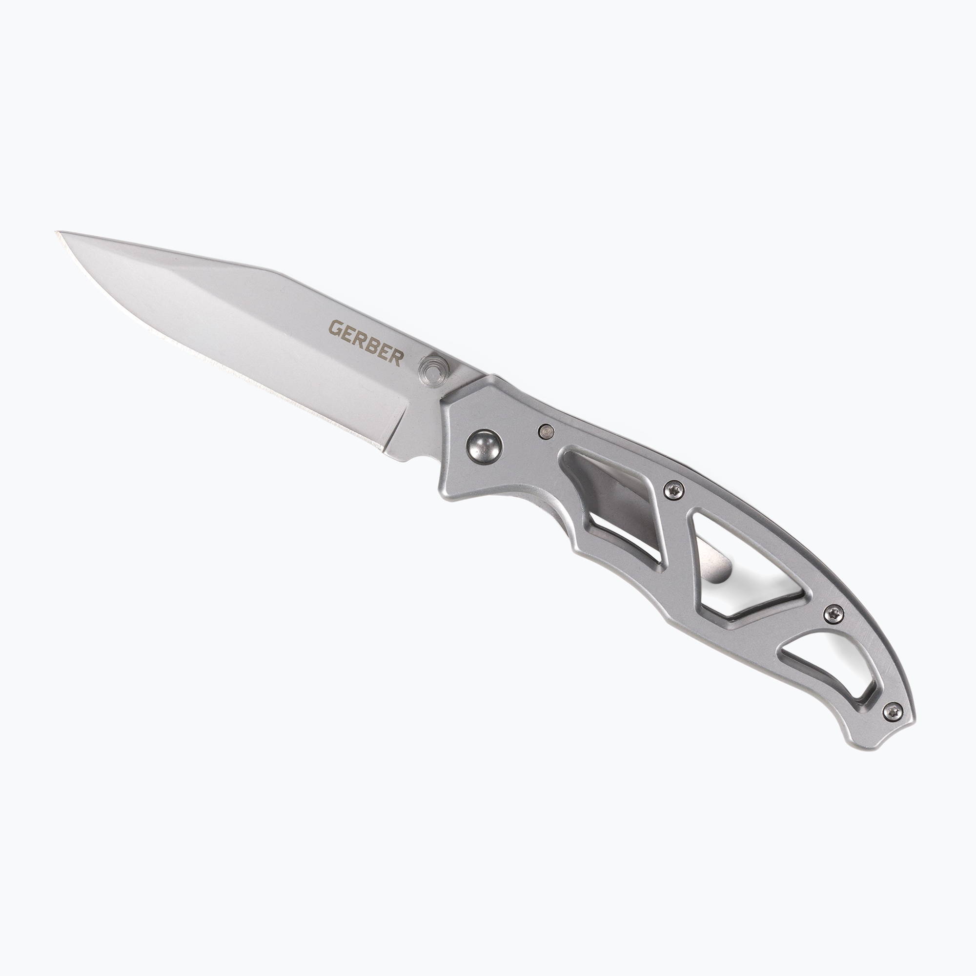 Nóż turystyczny Gerber Paraframe I Folder Fine Edge silver 