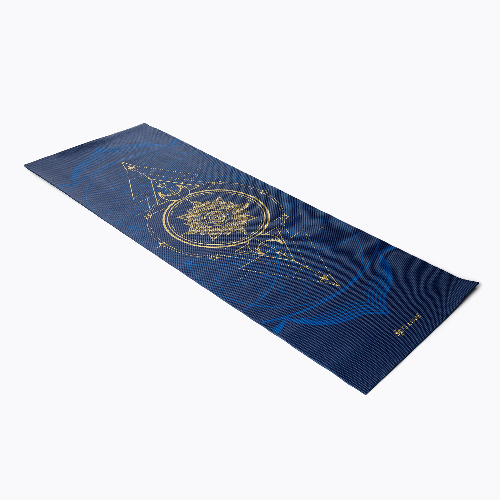 Mata do jogi Gaiam Sun And Moon 6 mm niebieska 63419 