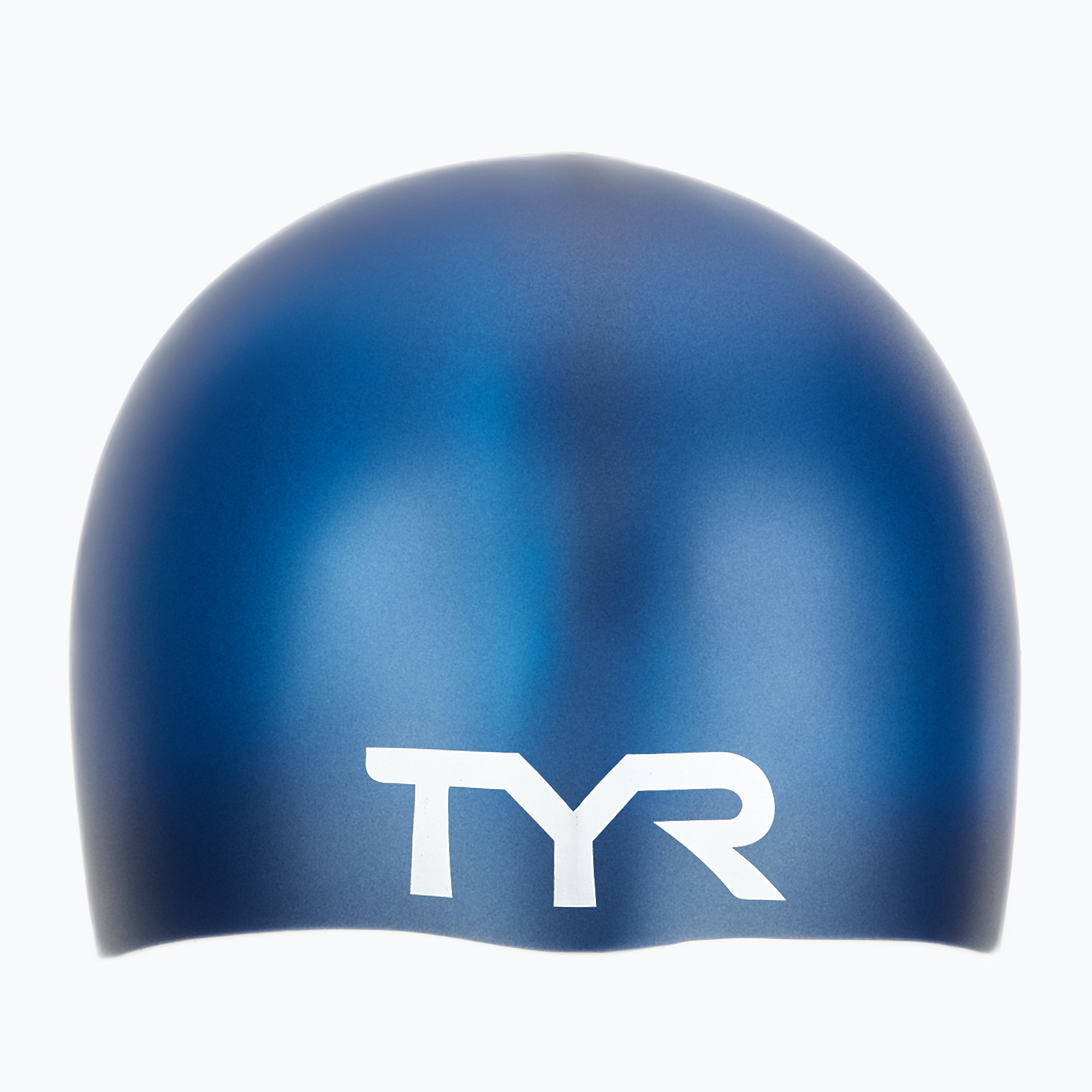 Детска шапка за плуване TYR Wrinkle-Free Silicone navy