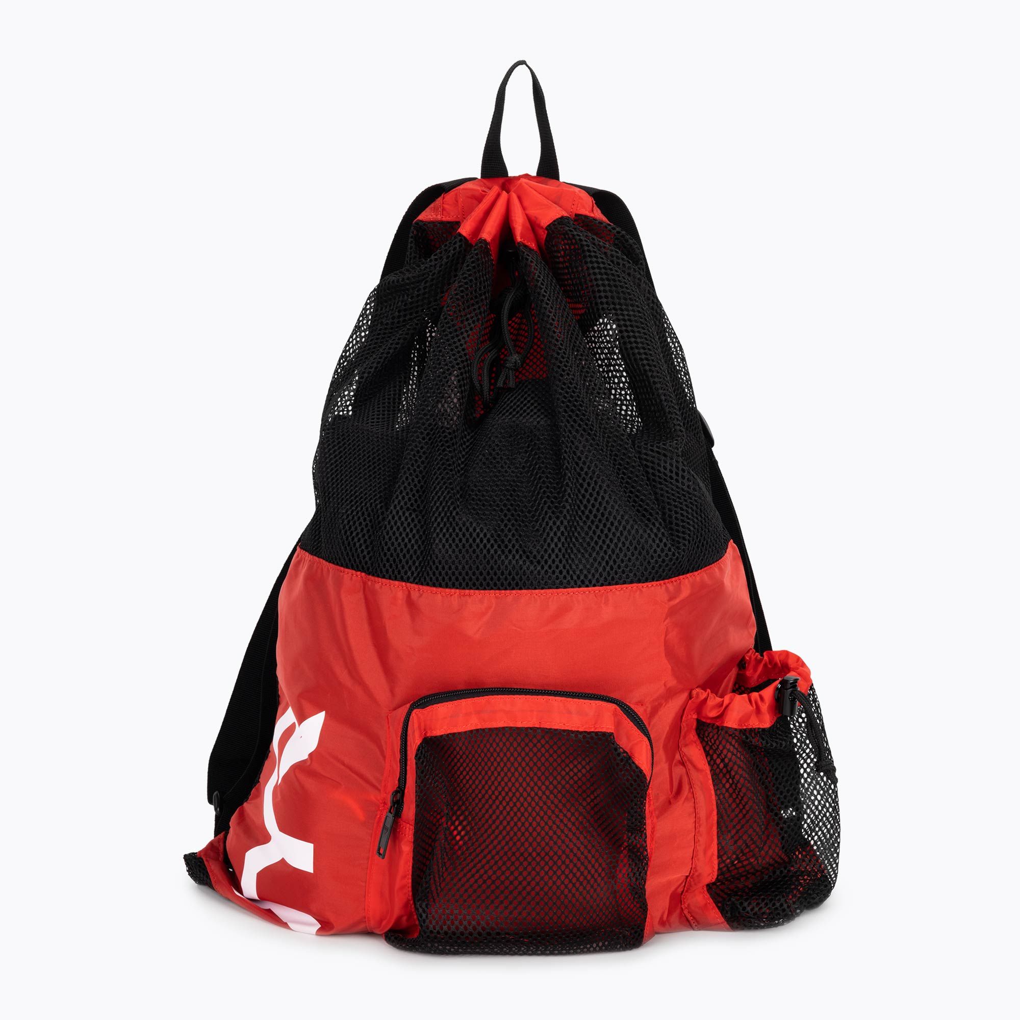 Worek pływacki TYR Big Mesh Mummy Bag 40 l red 