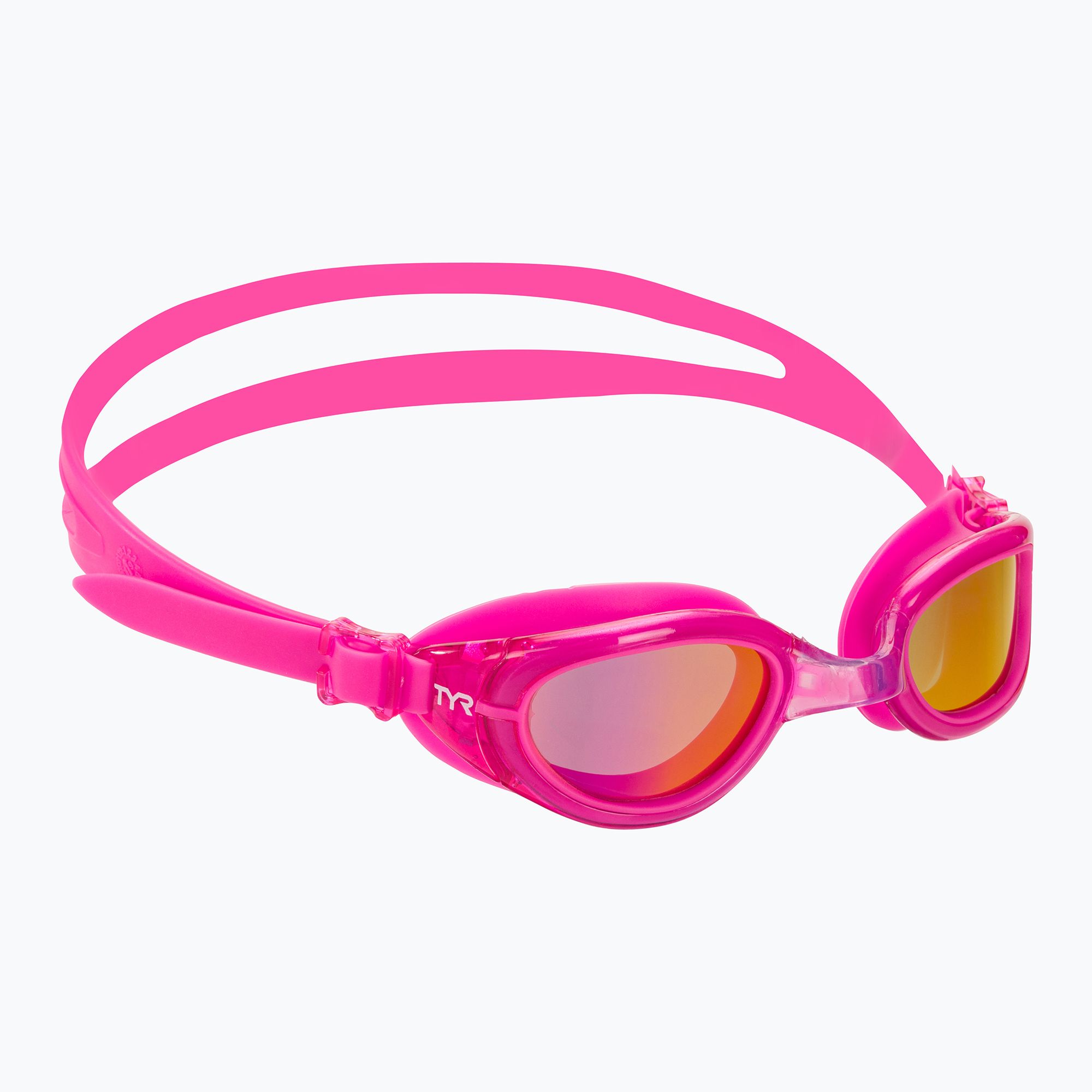 Okulary do pływania TYR Special Ops 2.0 Junior Polarized pink/pink/pink 