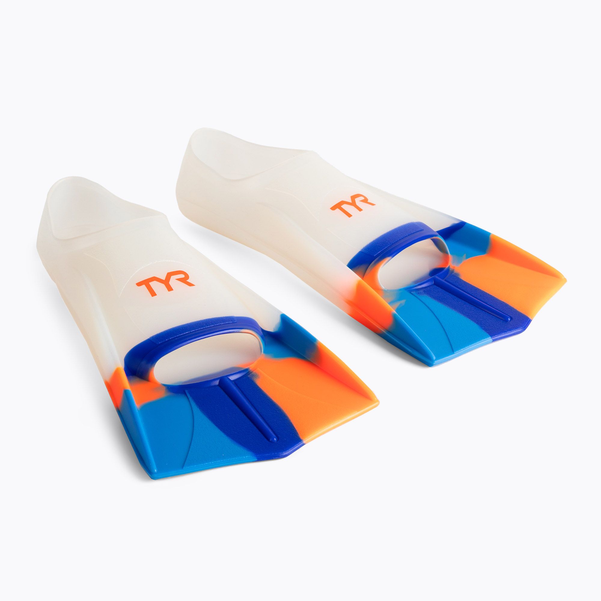 Płetwy do pływania TYR Stryker Silicone 41-42 EU white/multicolour 
