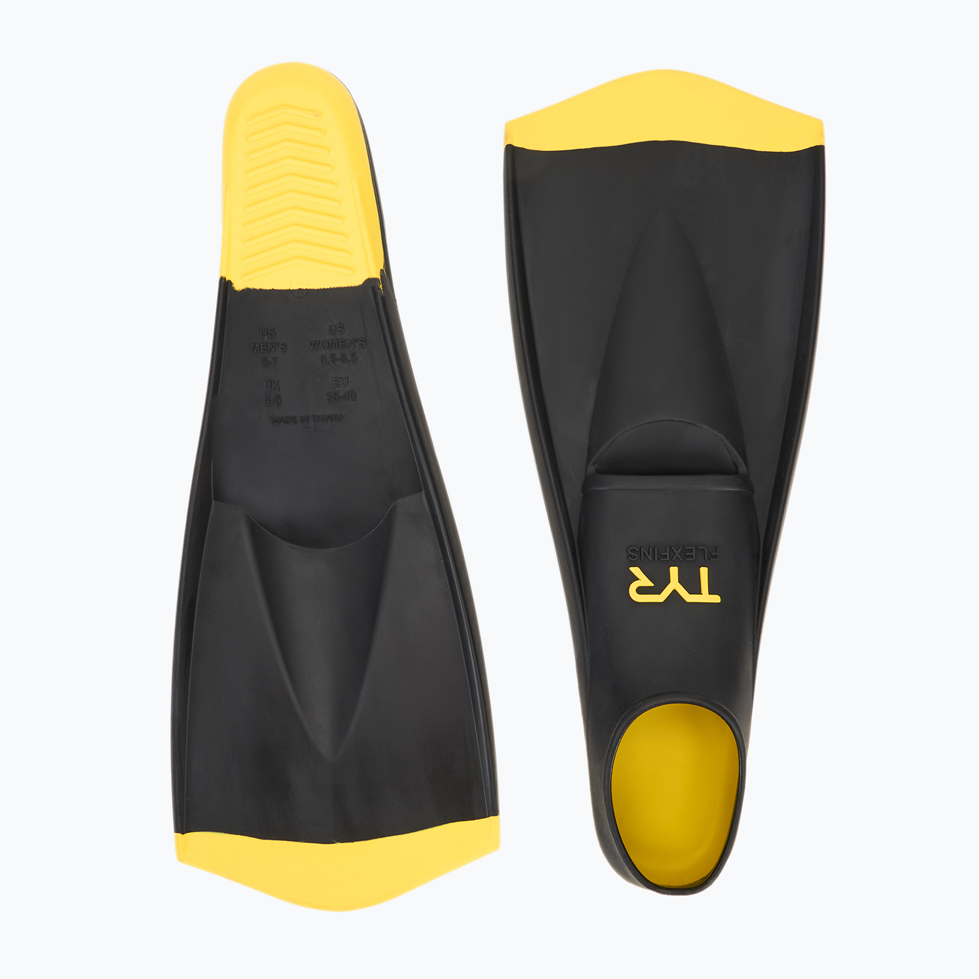 Płetwy do pływania TYR Flex 2.0 yellow 