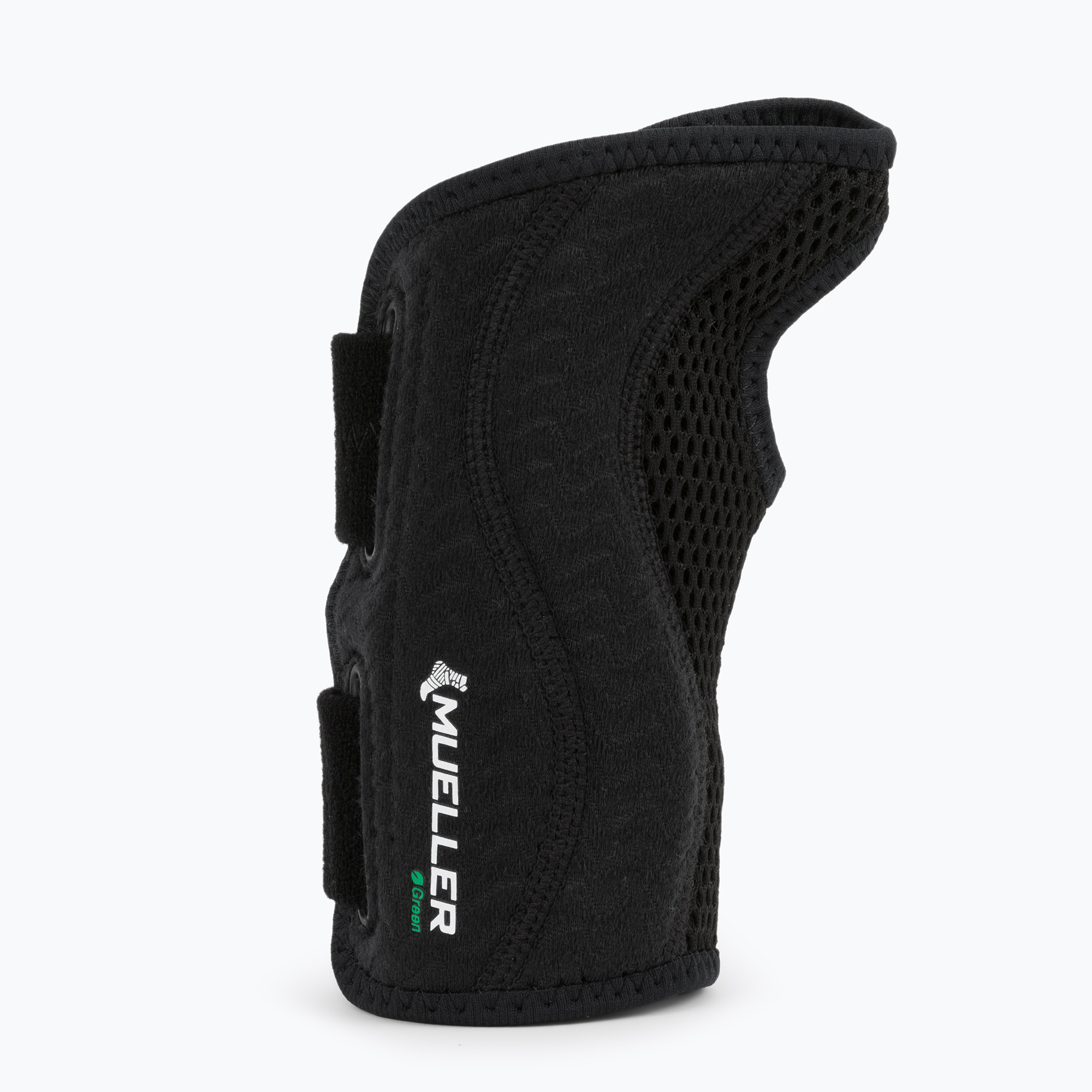 Stabilizzatore del polso sinistro Mueller Fitted Wrist Brace nero (L-XL) (Fitted Wrist Brace 86272)