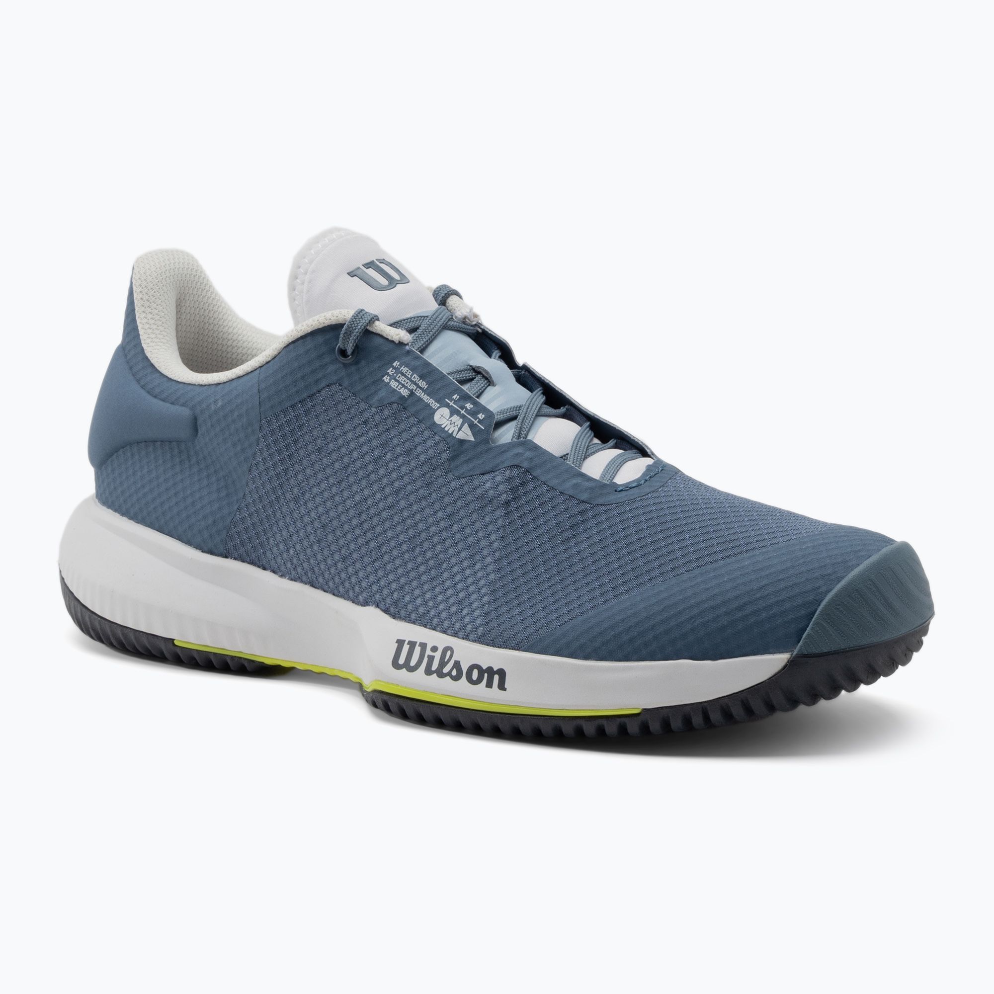 Buty do tenisa męskie Wilson Kaos Swift china blue/white/sulphur spring 