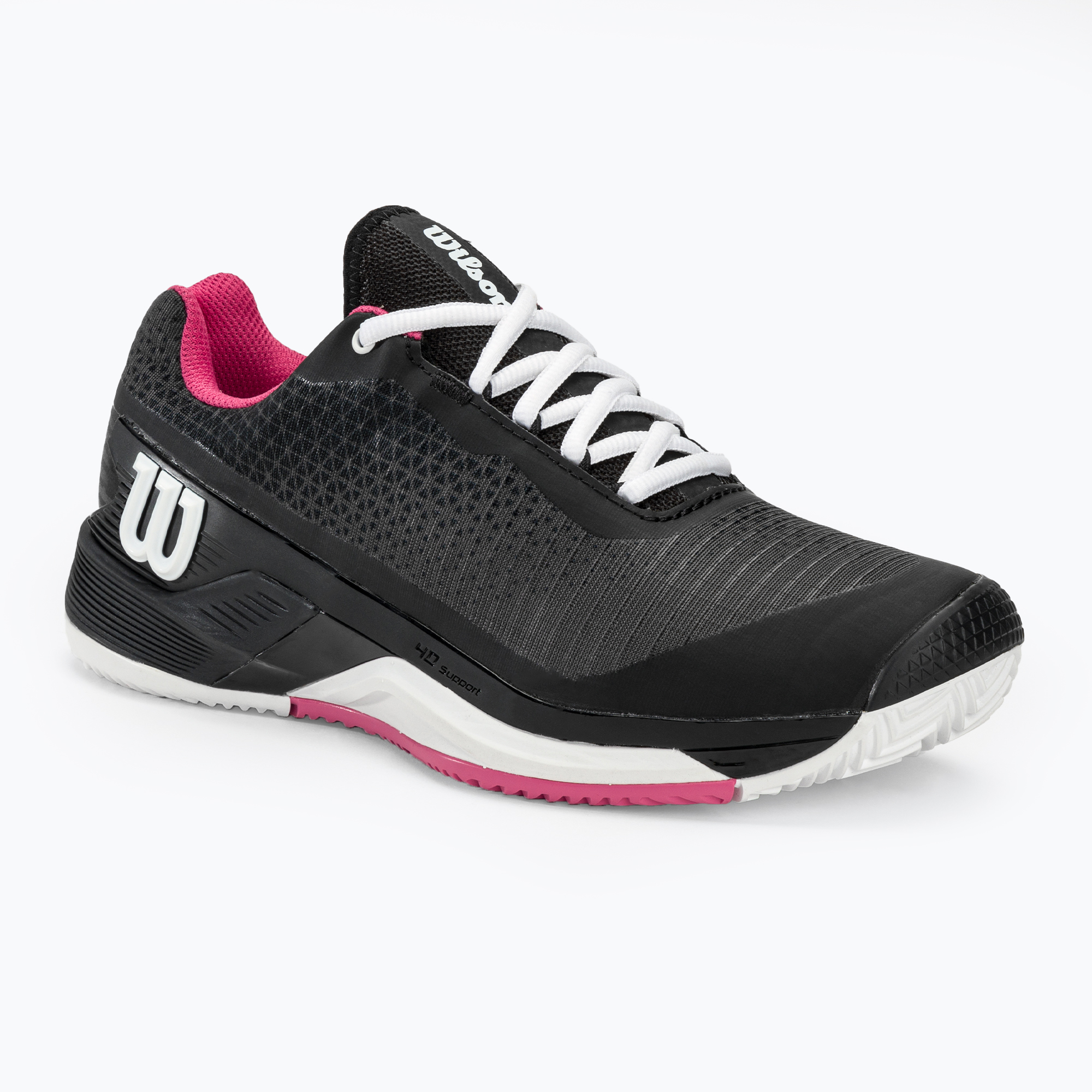Buty do tenisa damskie Wilson Rush Pro 4.0 Clay W black/hot pink/white 