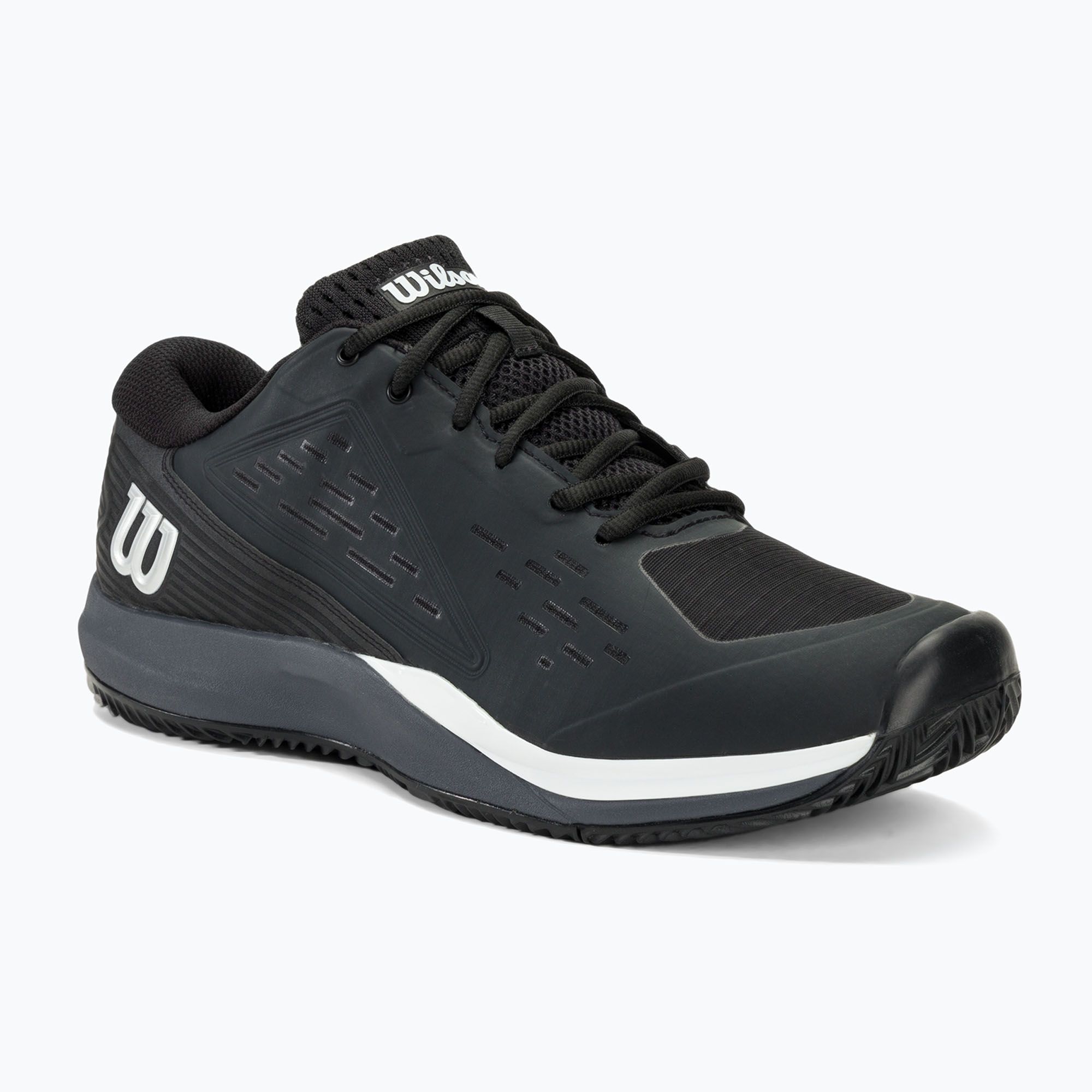 Buty do tenisa męskie Wilson Rush Pro Ace Clay black/ombre blue/white 