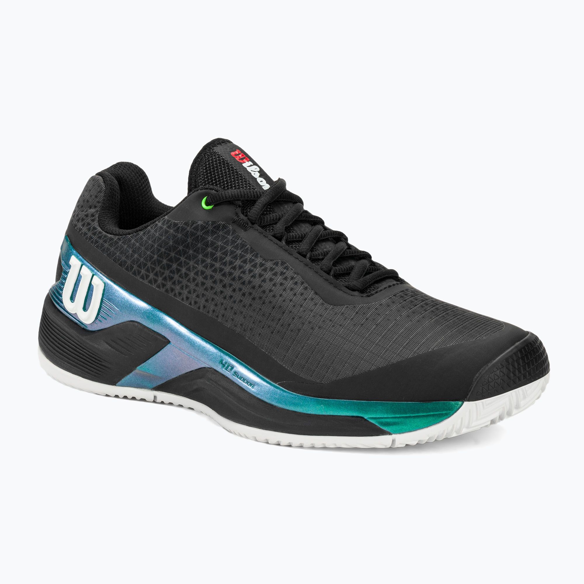 Buty do tenisa męskie Wilson Rush Pro 4.0 Blade Clay black/black/deep teal 