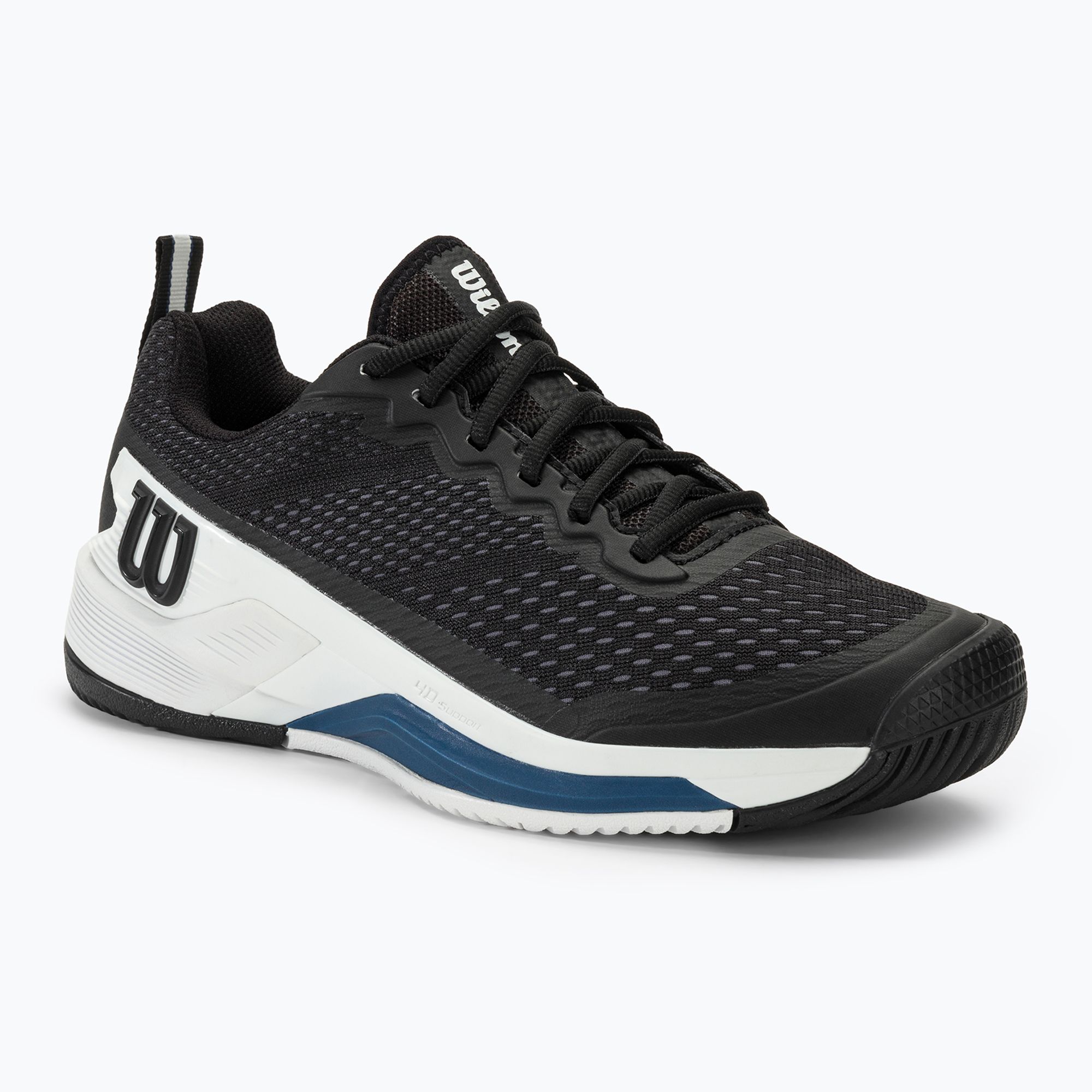 Buty do tenisa męskie Wilson Rush Pro 4.5 black/ white/ ensign 