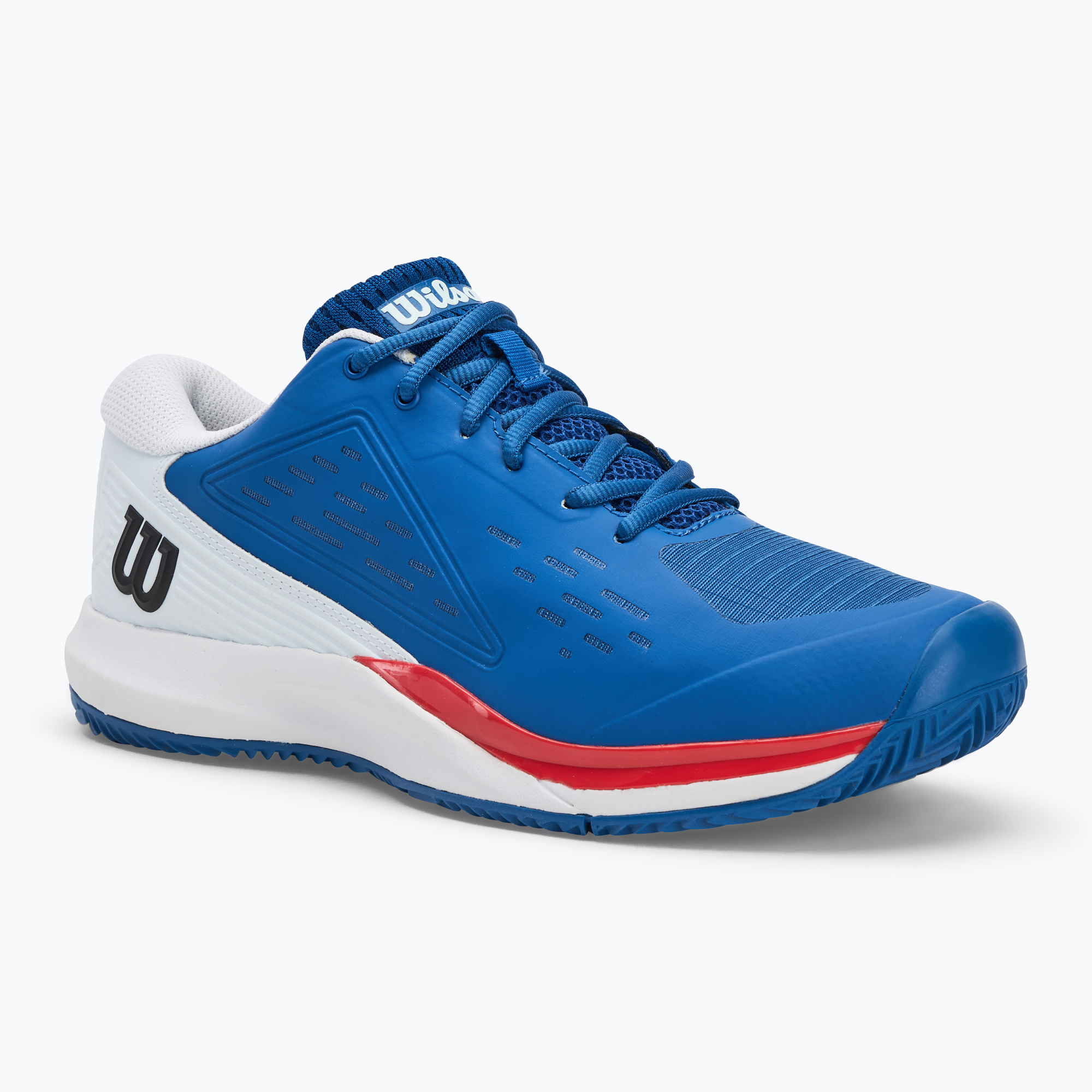 Wilson Rush Pro Ace Clay bărbați pantofi de tenis deja vu albastru / alb / infraroșu (Rush Pro Ace Clay WRS334390)