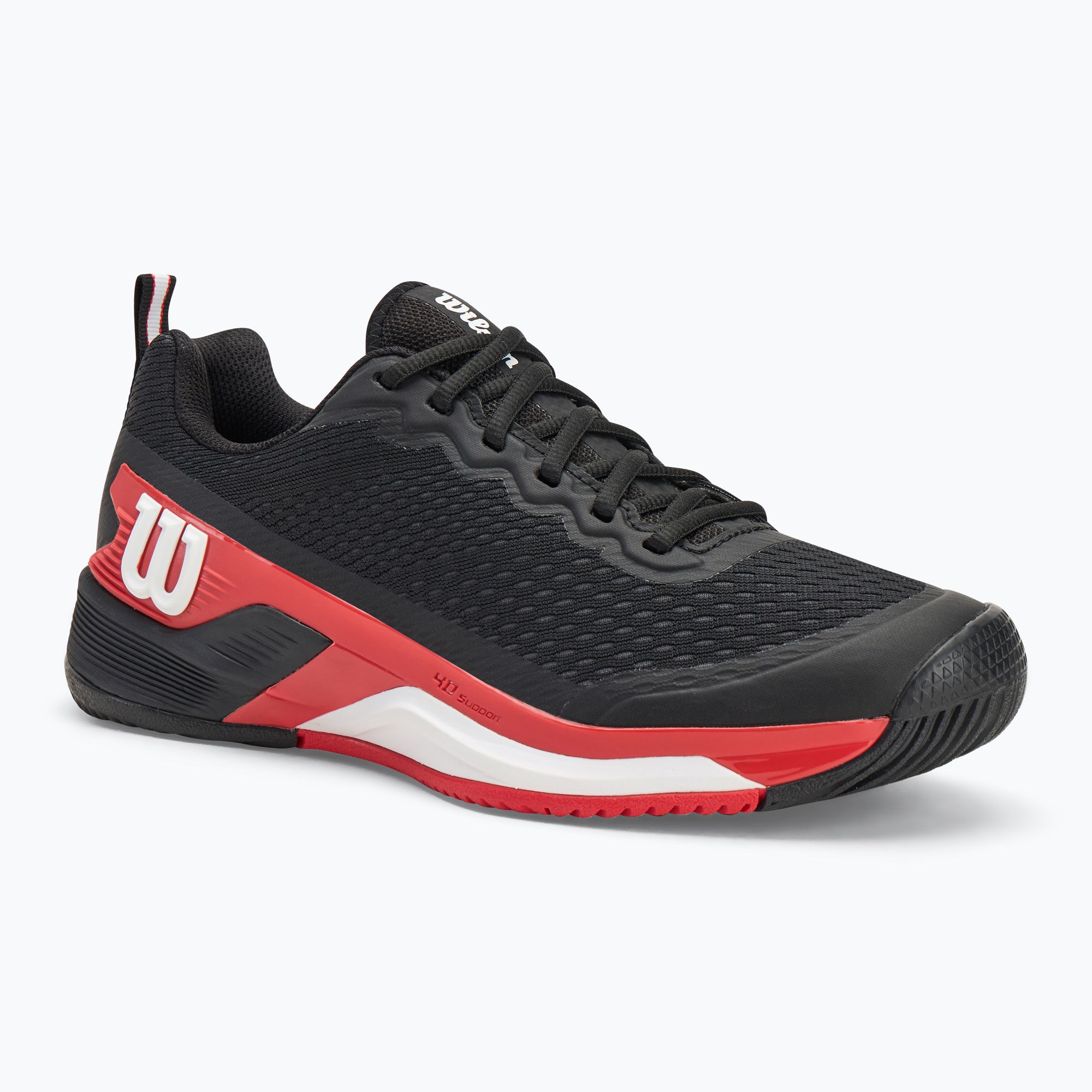 Buty do tenisa męskie Wilson Rush Pro 4.5 black/ infrared/ white 