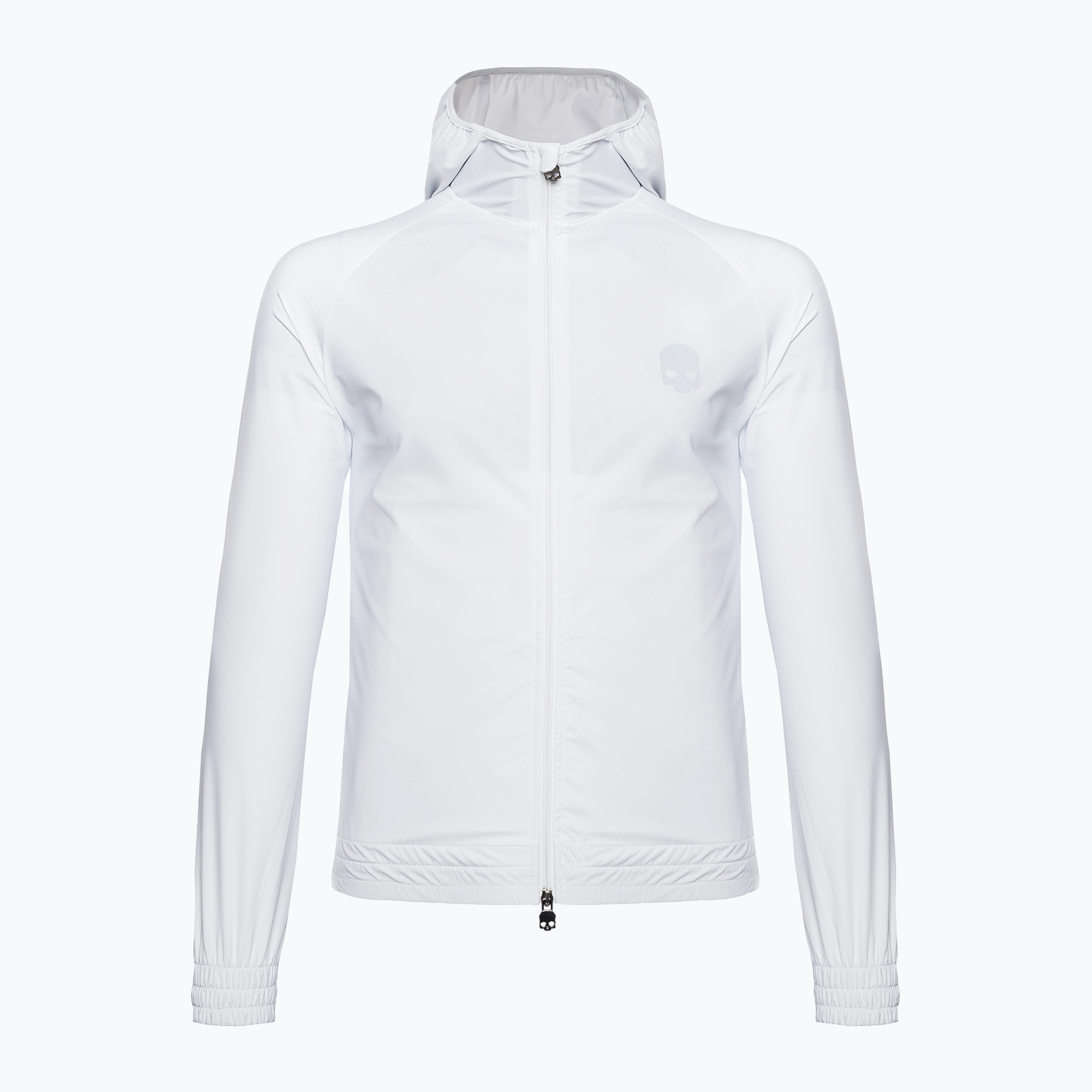 Bluza tenisowa męska HYDROGEN Tech FZ Skull white 