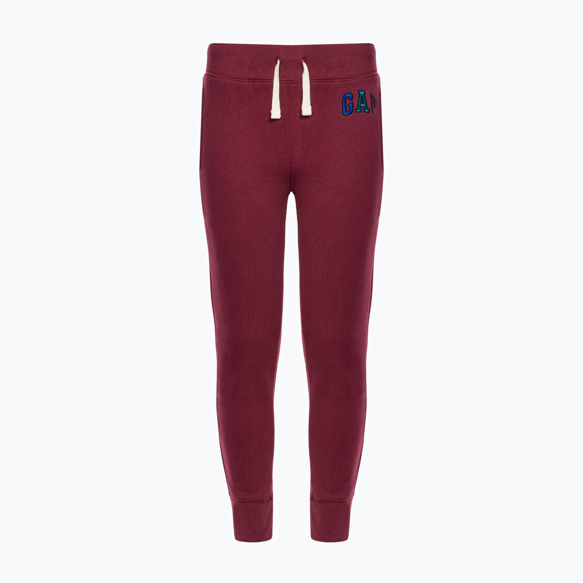 Children's trousers GAP V-Fall Fash Logo Jogger deep garnet red (XL)