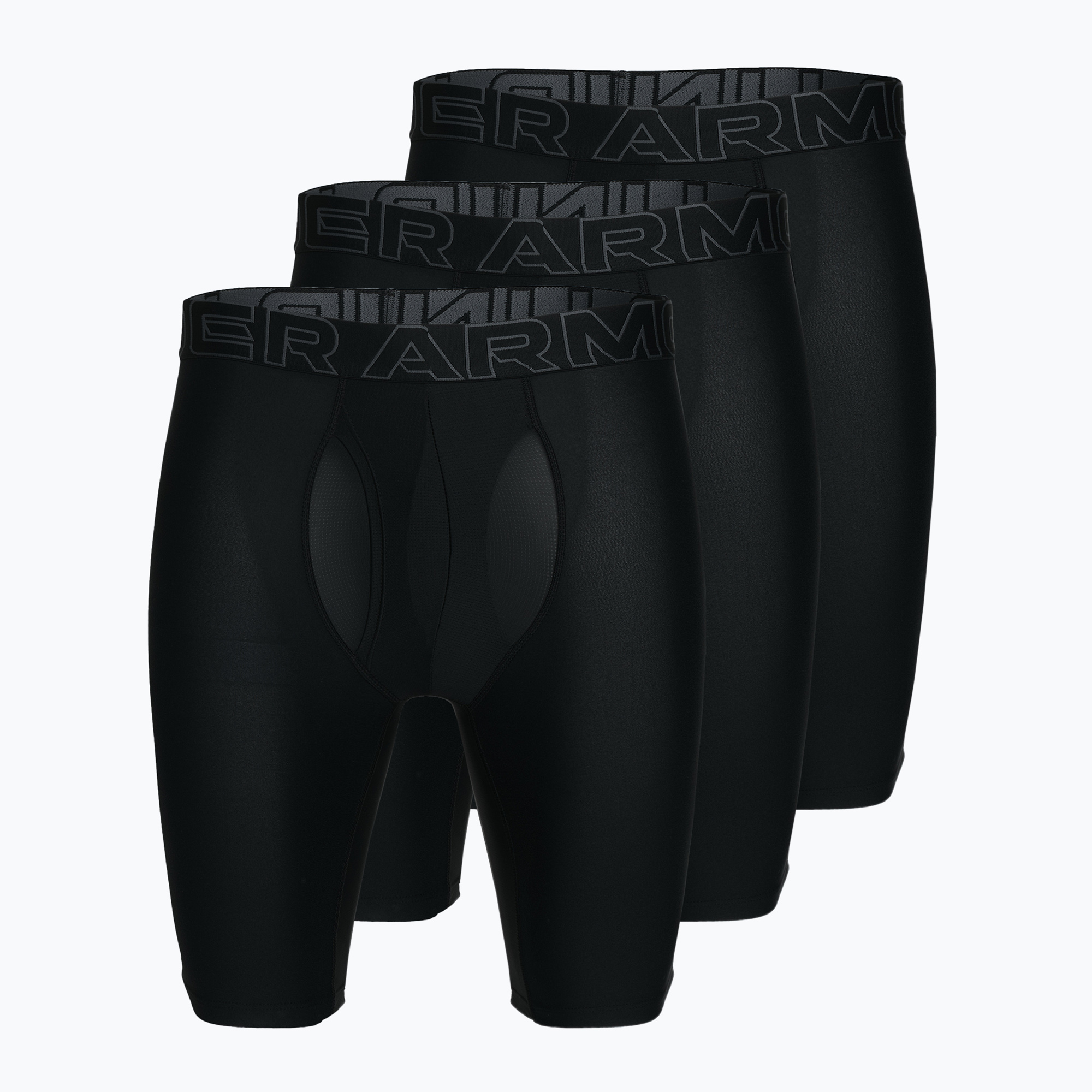 Bokserki męskie Under Armour Perf Tech 9in 3 pary black 