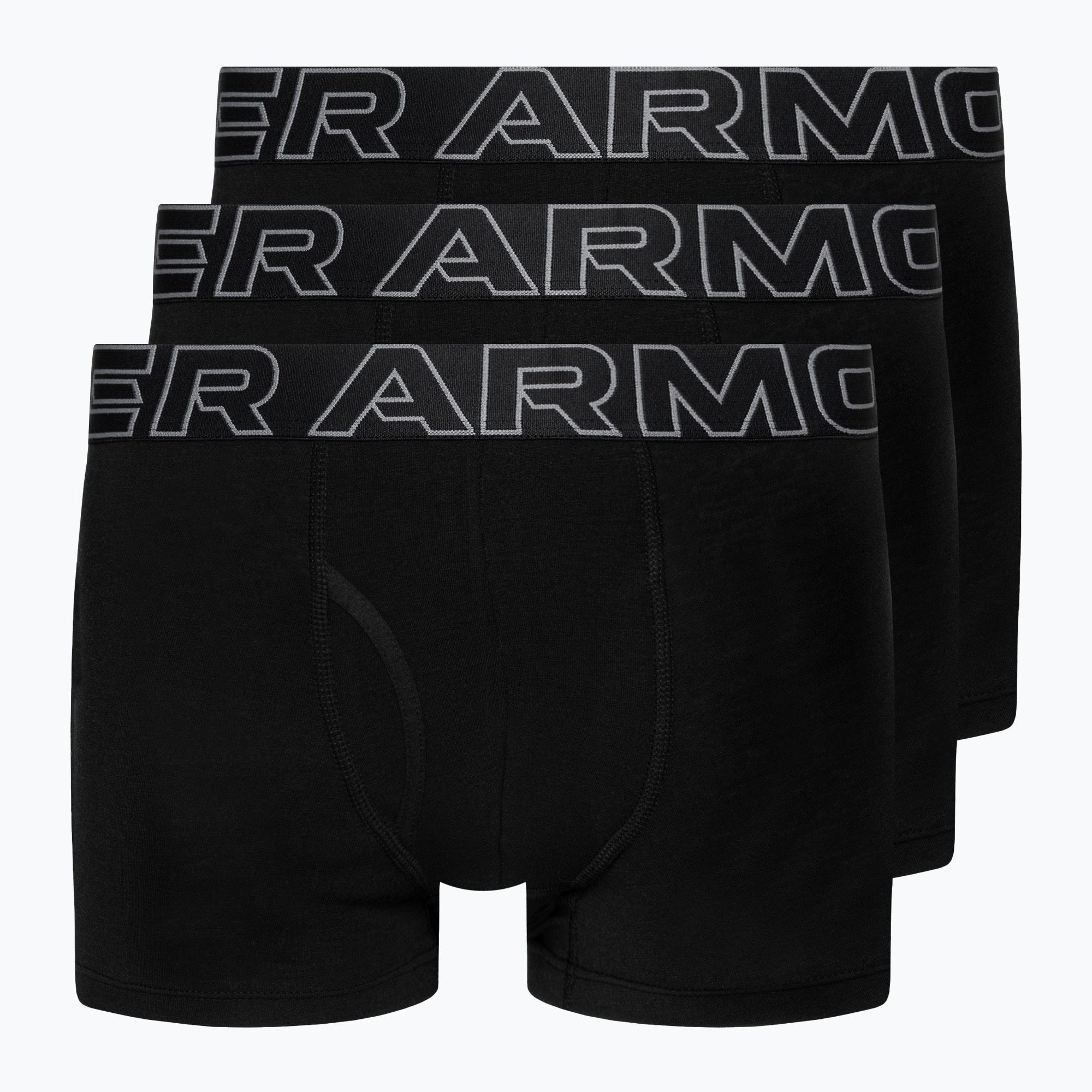 Bokserki męskie Under Armour Perf Cotton 3 pary black 
