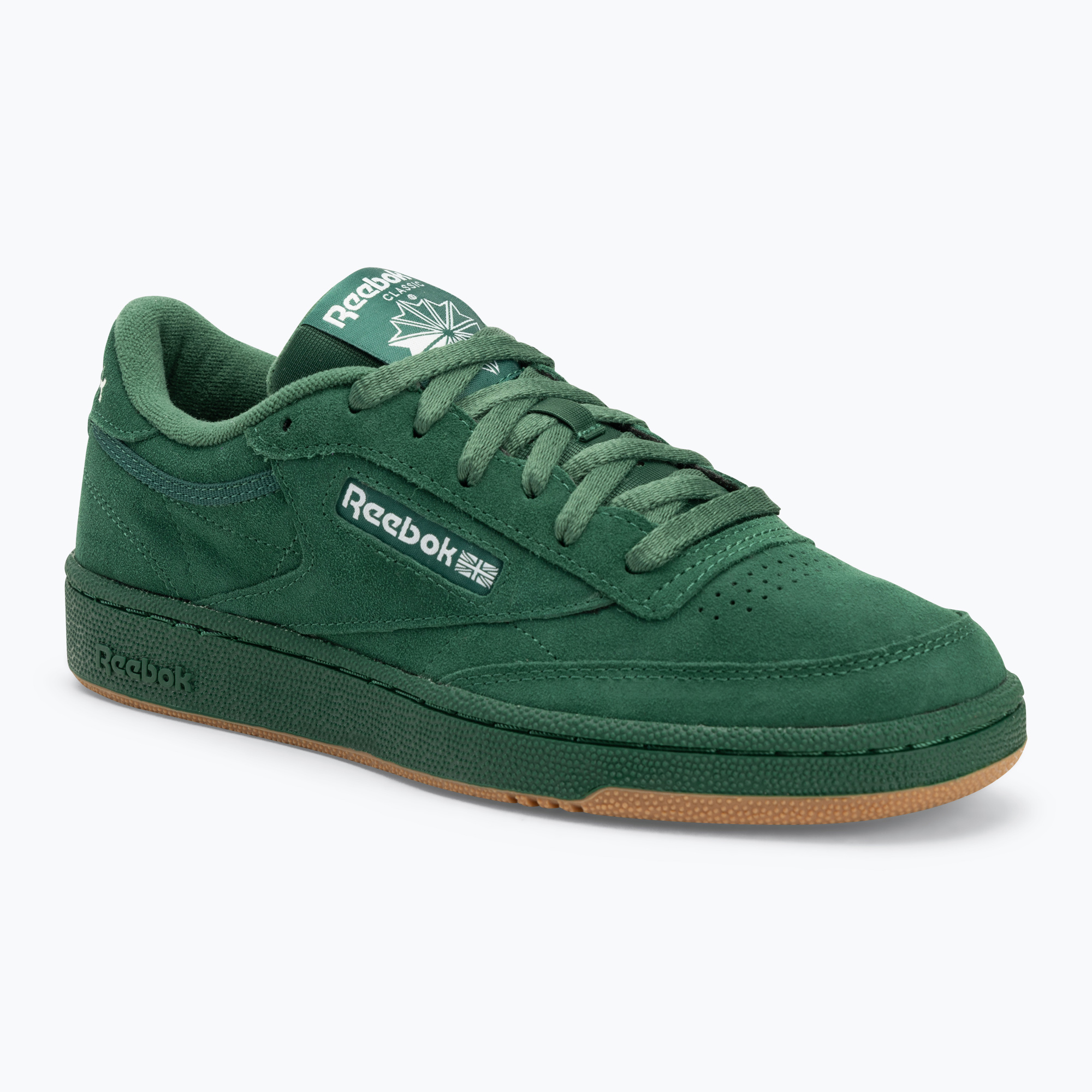 Buty Reebok Club C 85 dark green/cloud white/reebok lee 3 