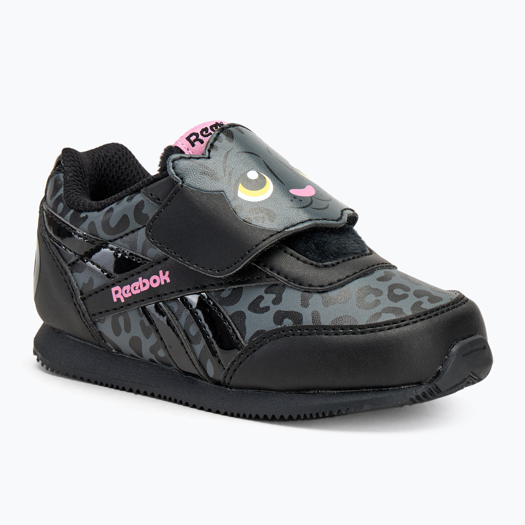 Dámske topánky Reebok Royal Classic Jogger 2.0 black black/pure grey/jasmine pink (Royal Classic Jogger 2.0 100075218)