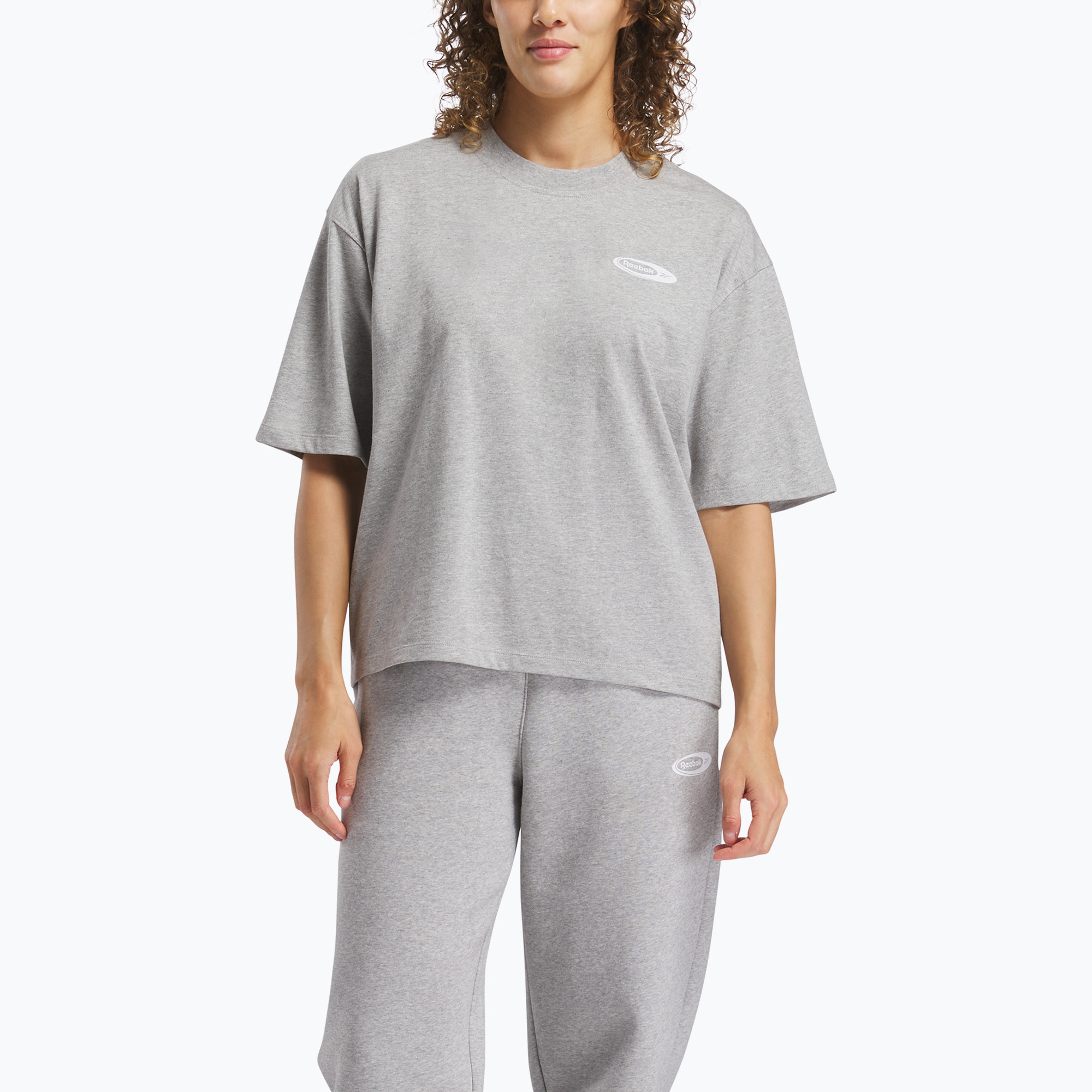 Maglietta da allenamento da donna Reebok Ide Brand Proud Tee mgreyh (XL) (Ide Brand Proud Tee 100214283)
