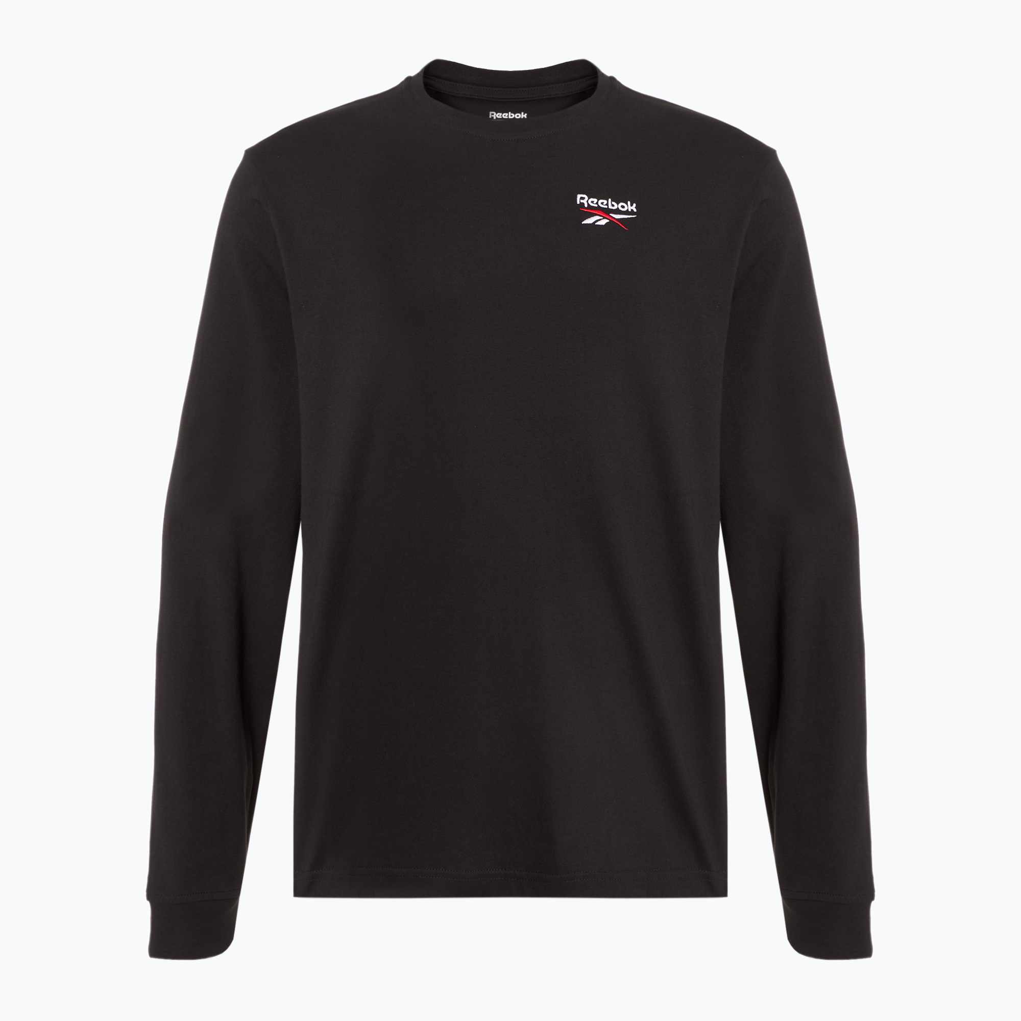 Мъжка тениска Reebok Identity Small Logo Tee черна/бяла/векторно червена