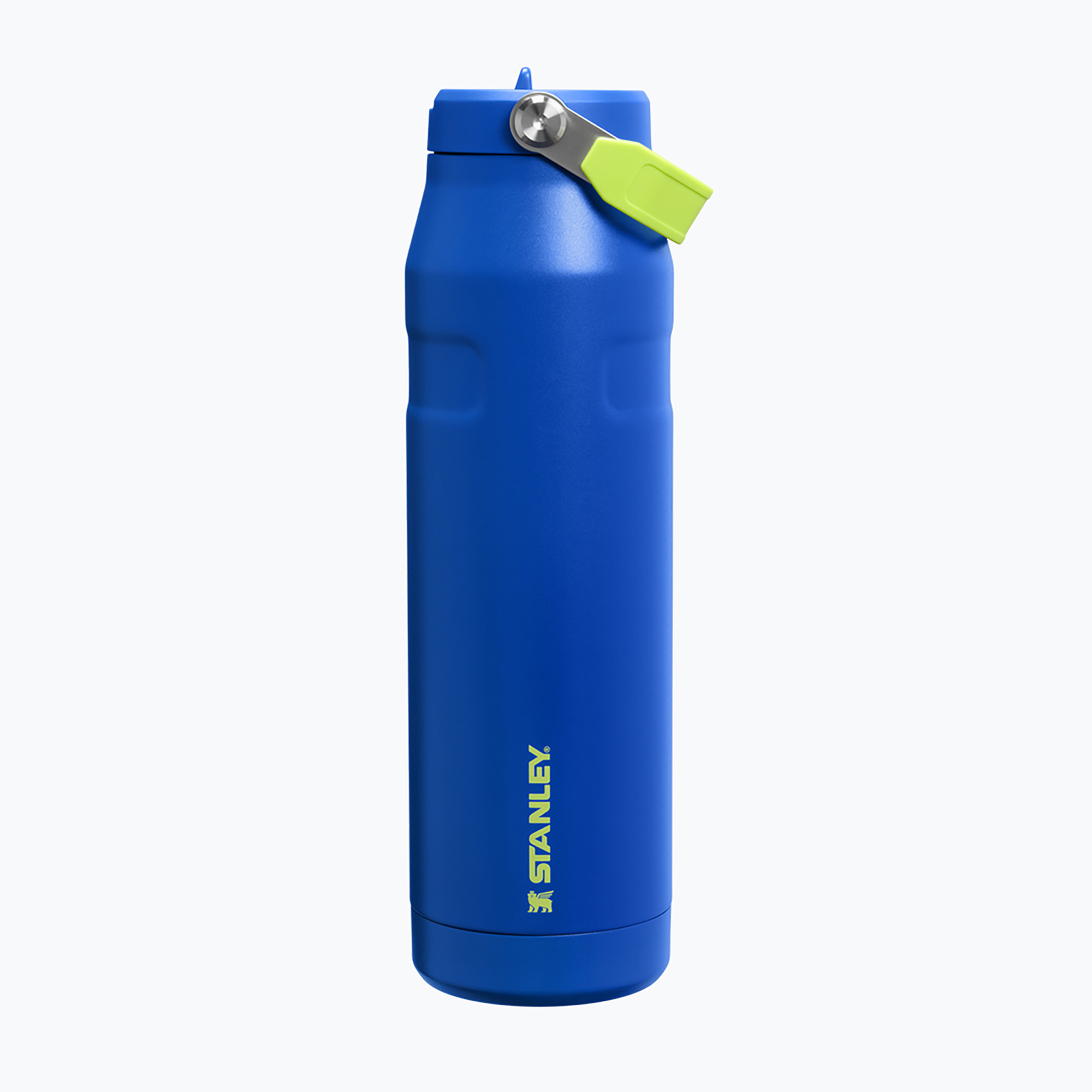 Termo láhev Stanley IceFlow Flip Straw 2.0 cobalt chartreuse