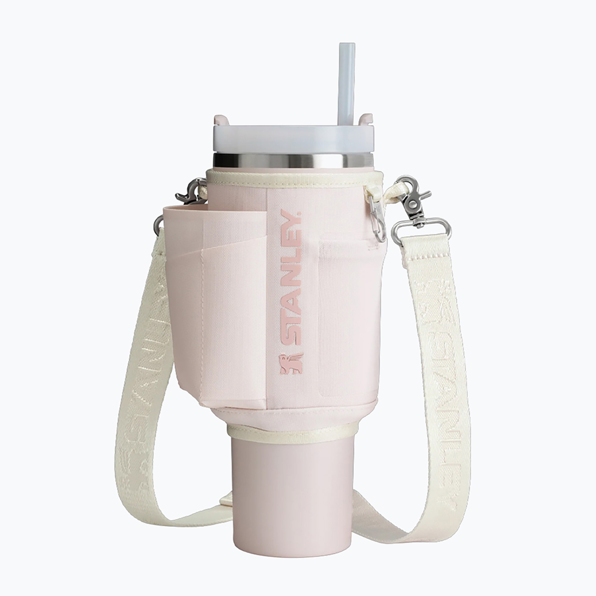 Torebka na kubek Stanley Carry-All Quencher rose quartz | WYSYŁKA W 24H | 30 DNI NA ZWROT