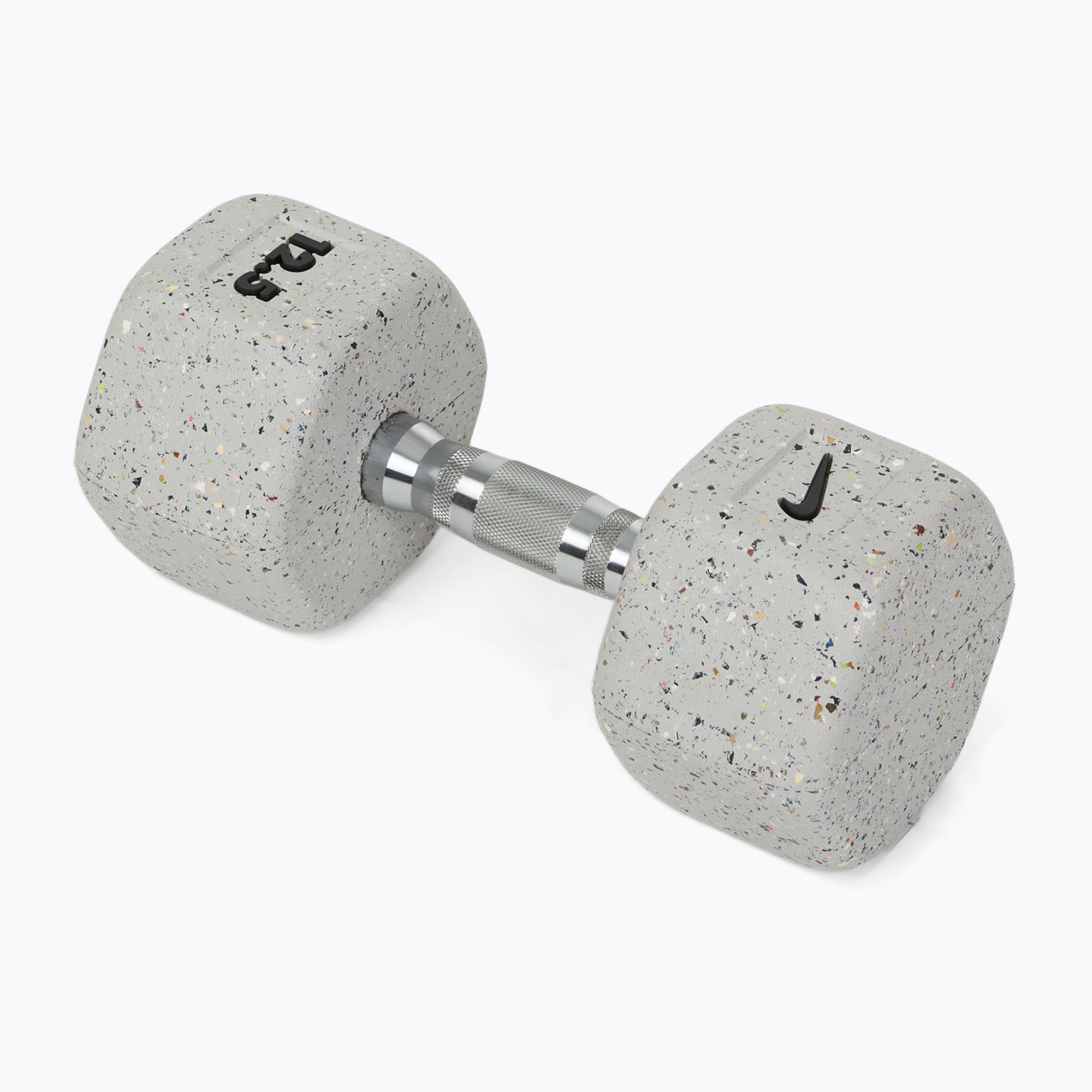 Дъмбел Nike Strength Grind Hex Dumbbell 12.5 kg wolf grey