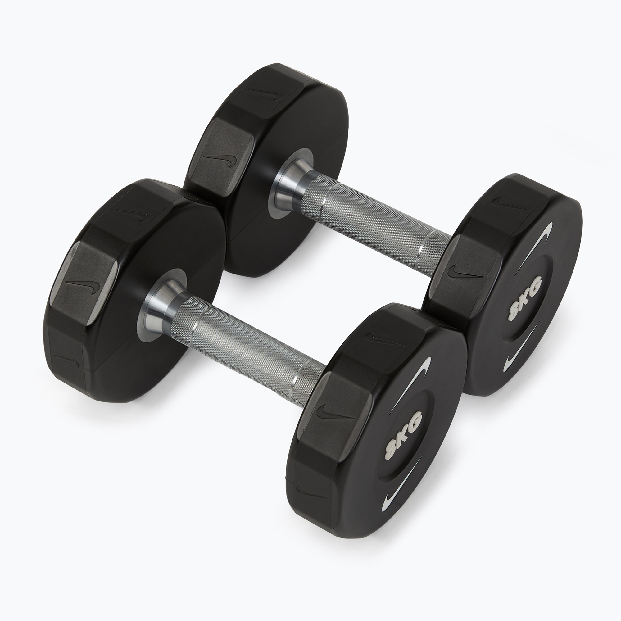 Дъмбели Nike Strength Pro Urethane Dumbbell 2 x 8 kg black/white