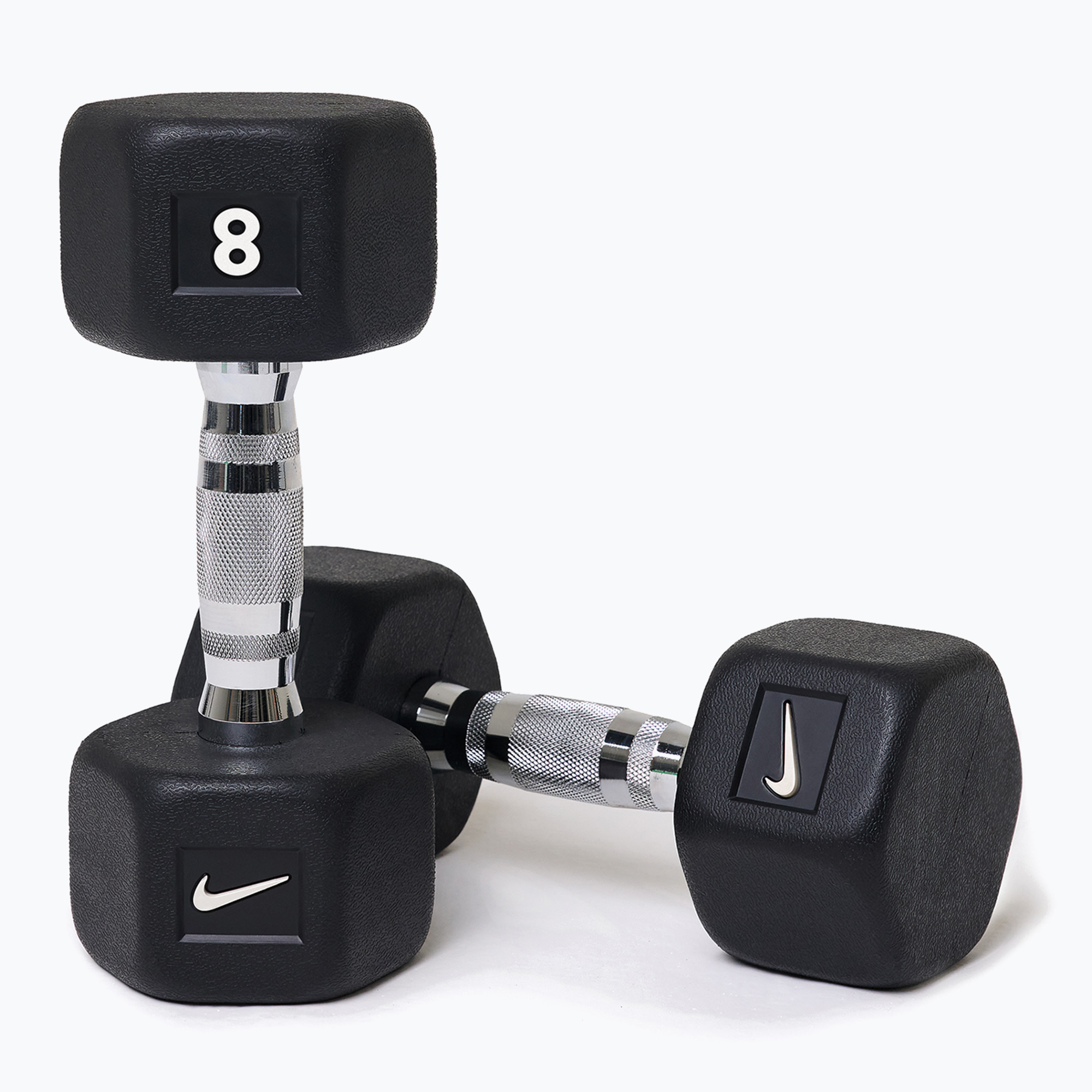 Дъмбели Nike Strength Hex Dumbbell 2 x 8 kg black/white
