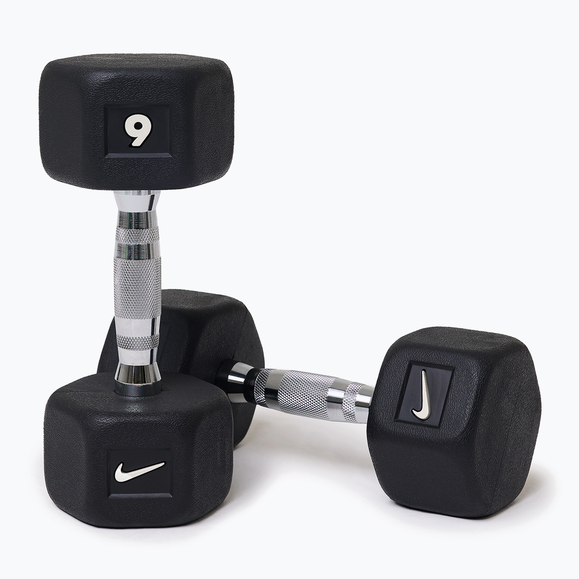 Дъмбели Nike Strength Hex Dumbbell 2 x 9 kg black/white