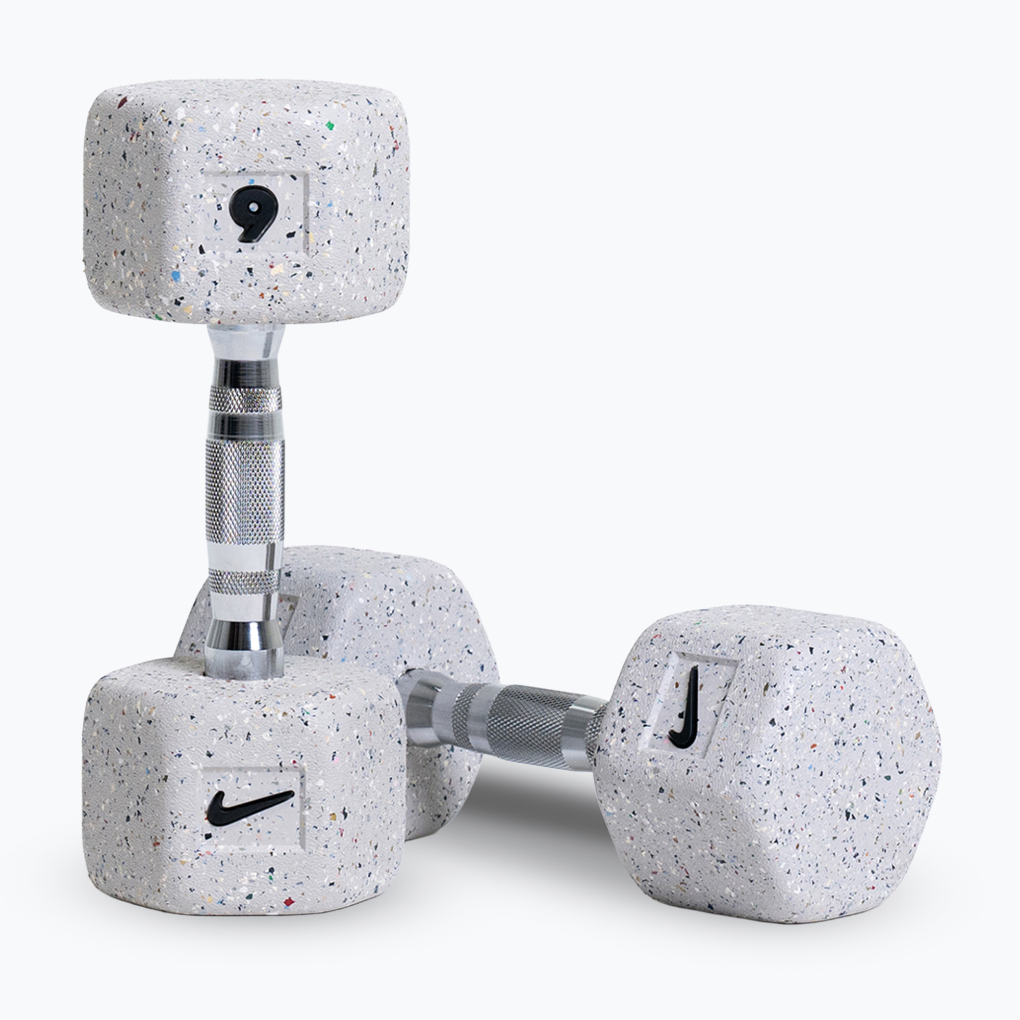 Hantle Nike Strength Grind Hex Dumbbell 2 x 6 kg wolf grey 