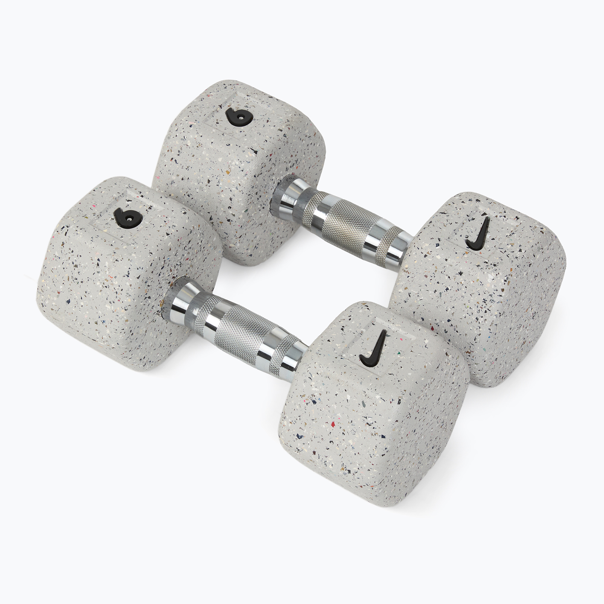 Hantle Nike Strength Grind Hex Dumbbell 2 x 9 kg wolf grey 