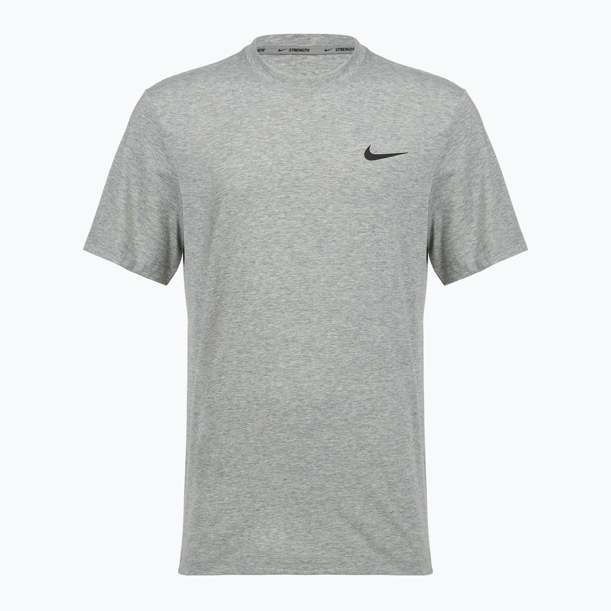 Pánske tréningové tričko Nike Strength S&C Dri-Fit heather grey/black
