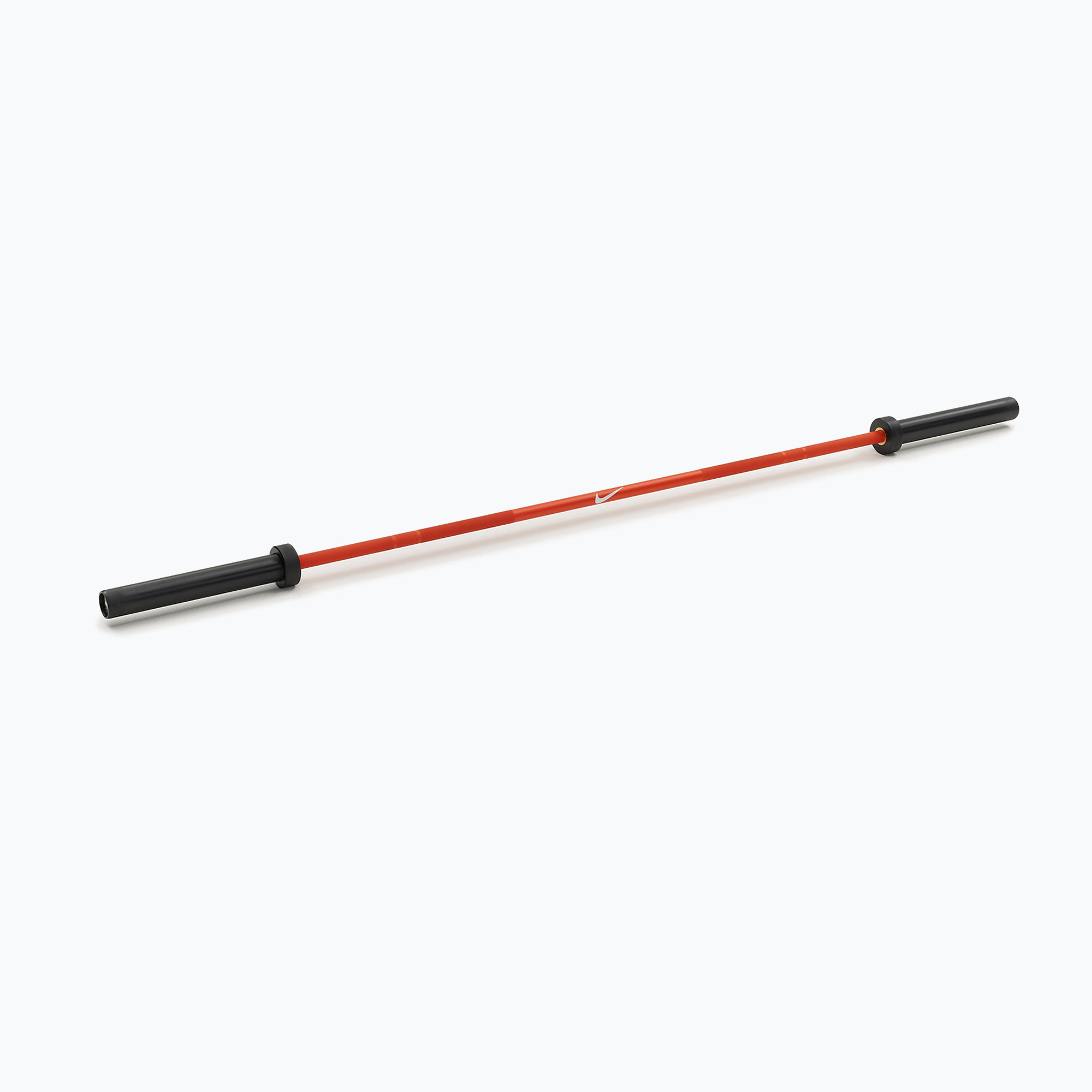 Gryf prosty Nike Strength Coated Premium Barbell orange swoosh 