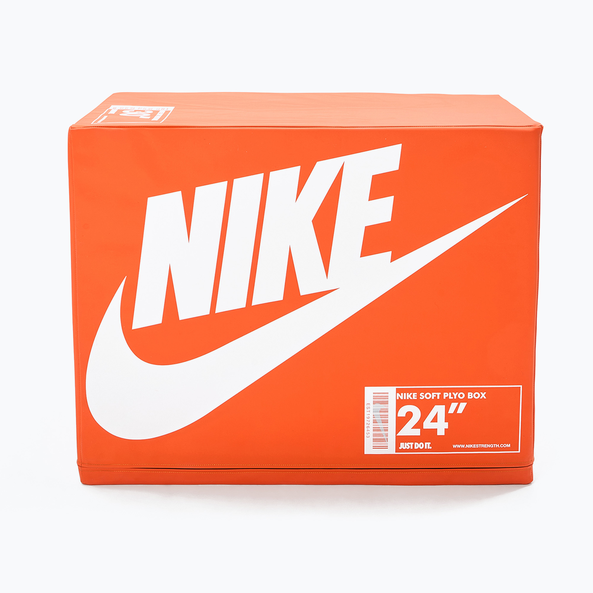 Skrzynia plyometryczna Nike Strength Soft Plyo Box orange/white