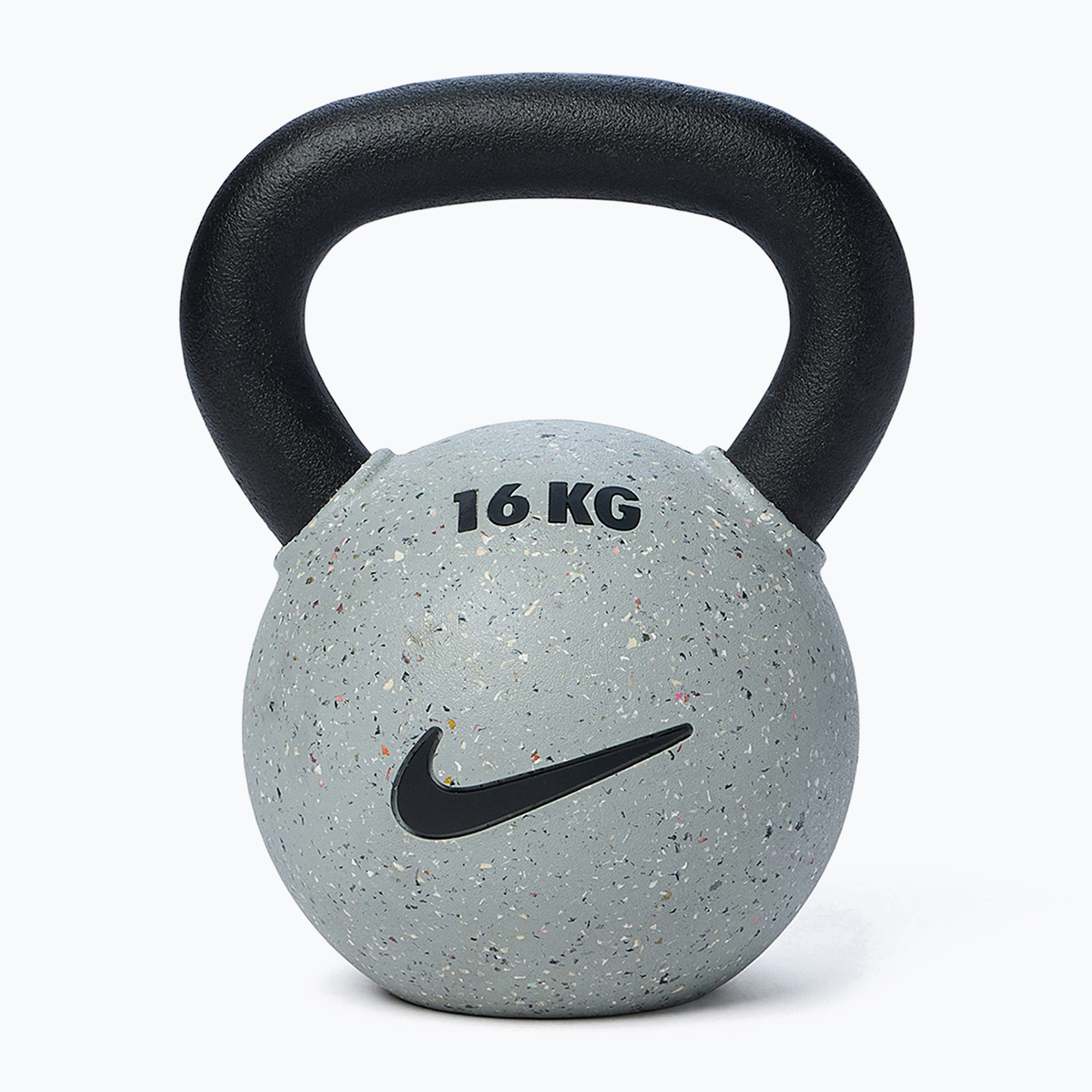 Кетълбел Nike Strength Rubber Coated 16 kg smokey grey