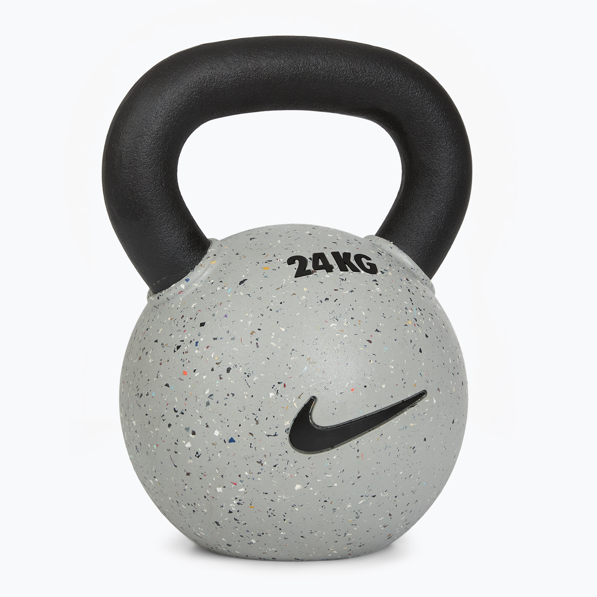 Кетълбел Nike Strength Rubber Coated 24kg smoke grey