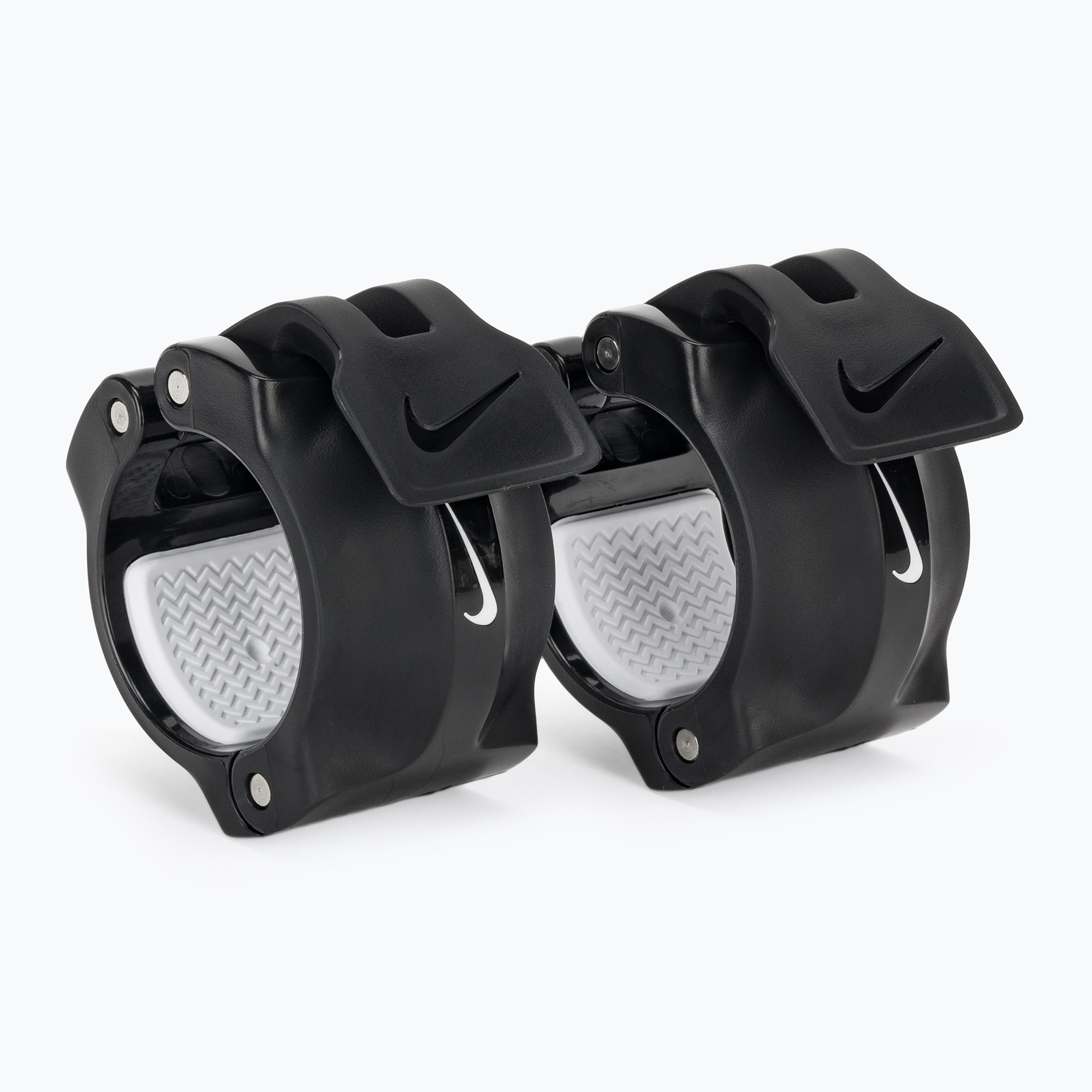 Zaciski do sztangi Nike Strength Barbell Collars 2 szt. black/white 