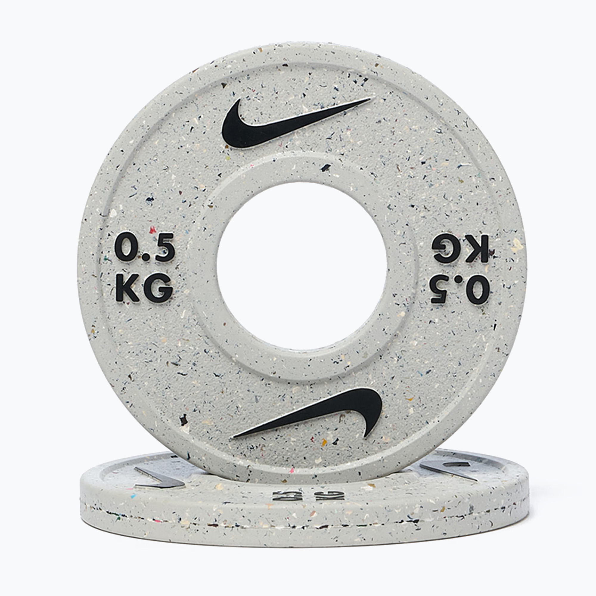 Obciążenie Nike Strength Grind Change Plates 2 x 0,5 kg wolf grey 