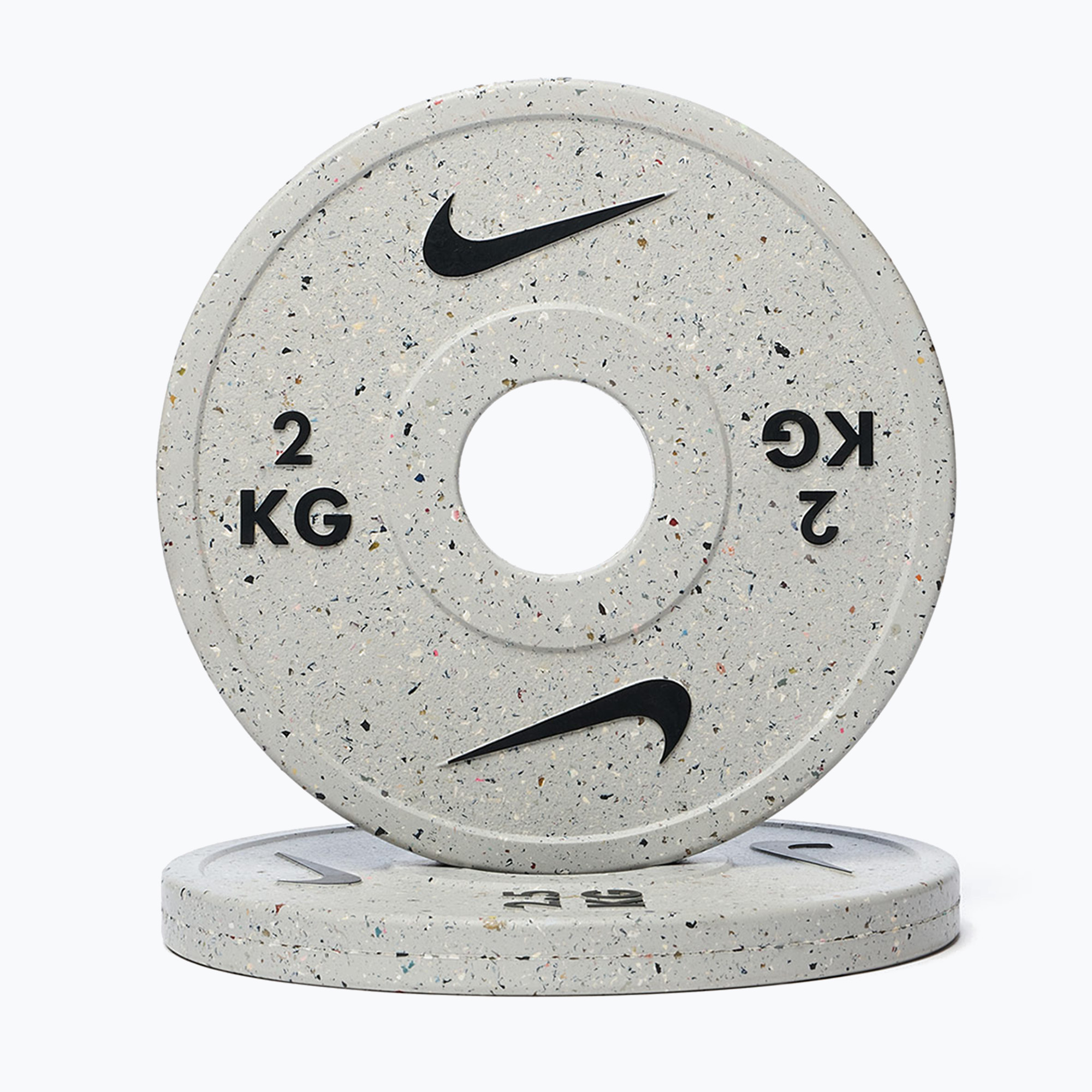 Obciążenie Nike Strength Grind Change Plates 2 x 2 kg wolf grey 