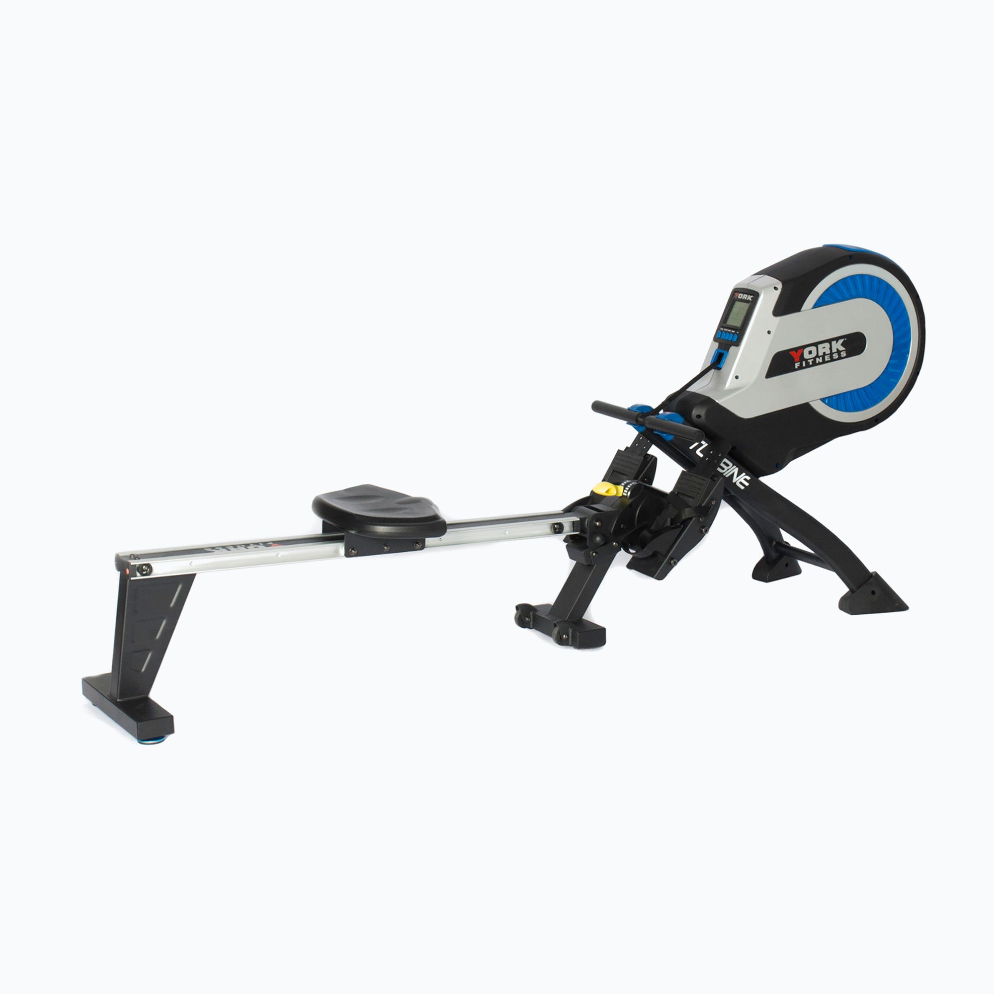 Wioślarz York Fitness Turbine czarny/srebrny 