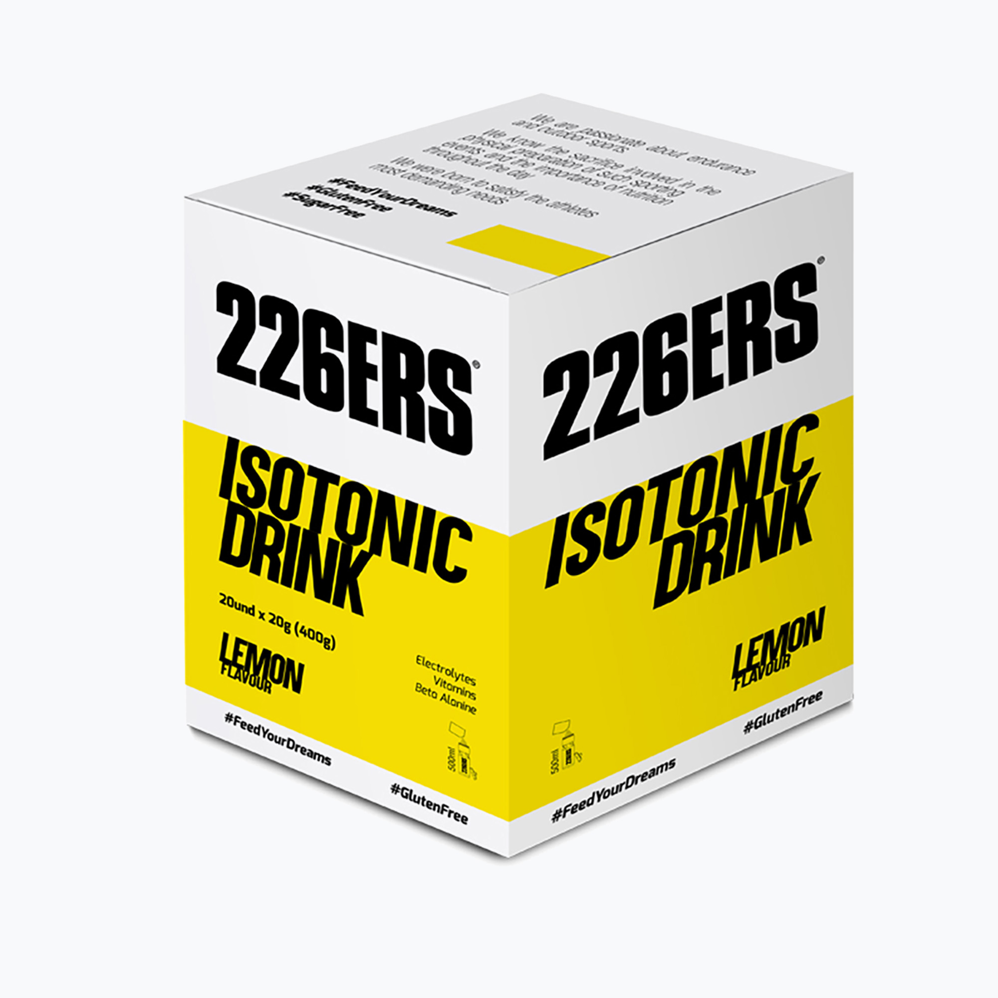 Set di bevande isotoniche 226ERS Bevanda isotonica 20 pz. x 20 g limone (400 g) (Isotonic Drink 51021)