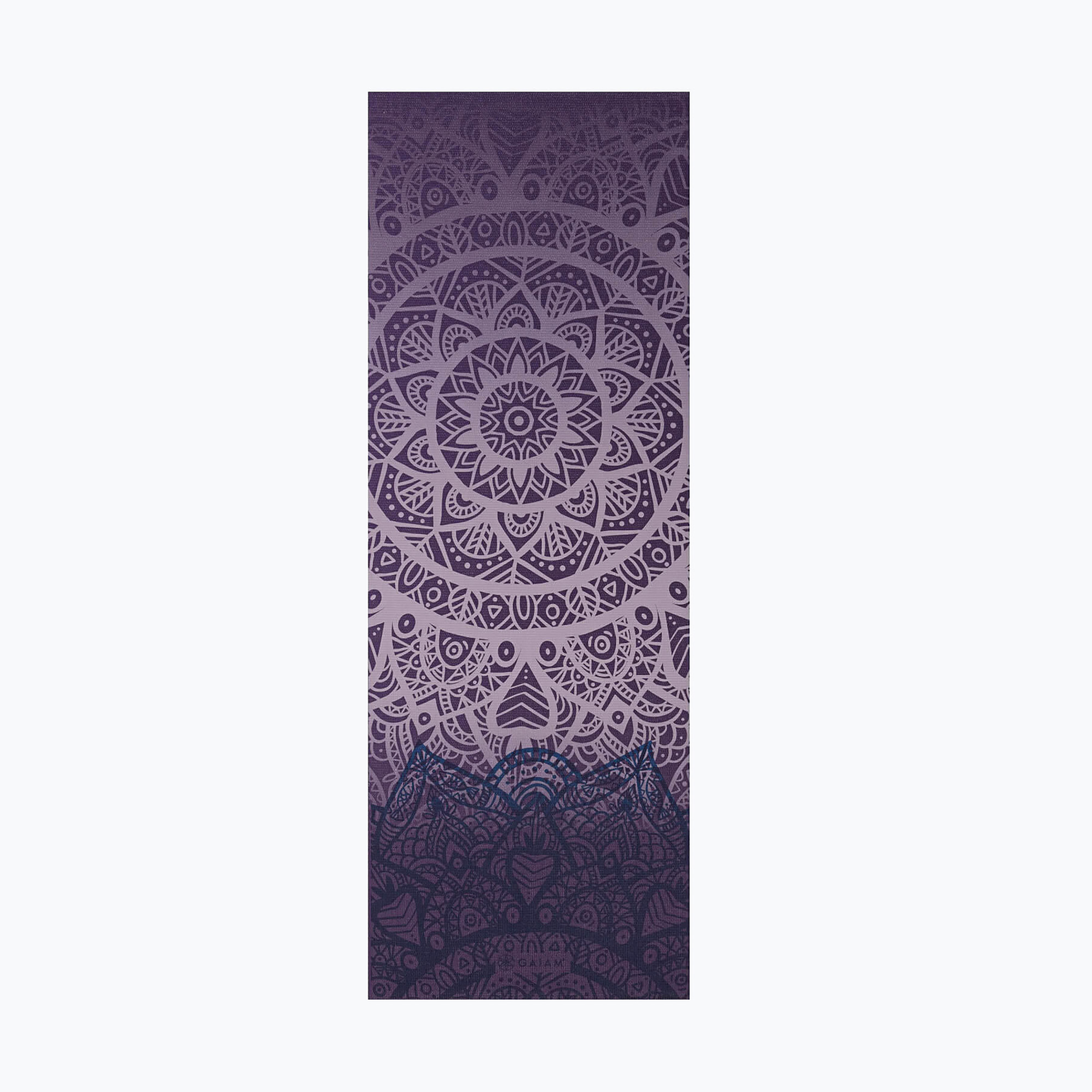 Covoraș de yoga Gaiam Lattice Yoga purple