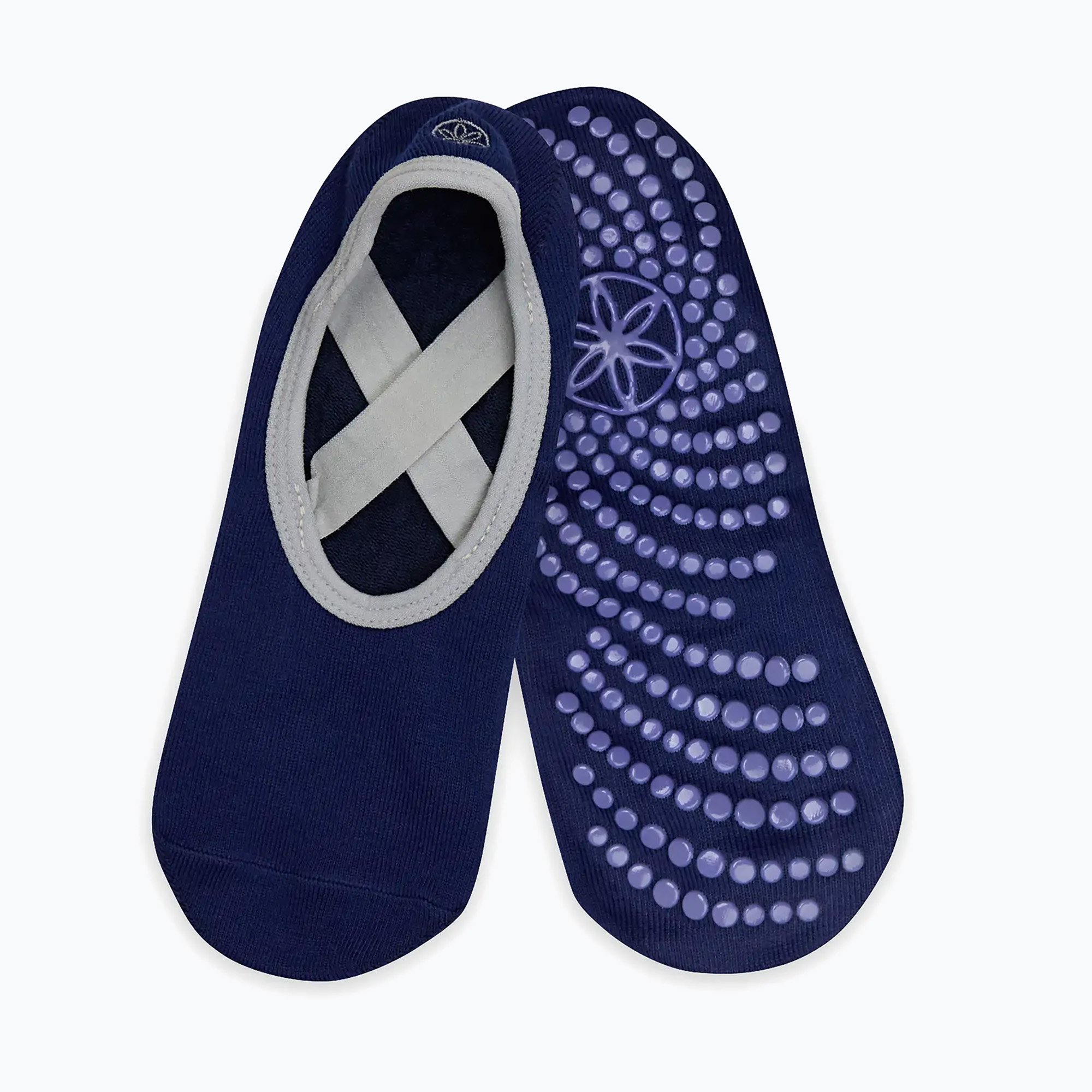 Zokni Gaiam Grippy Yoga Barre indigo (Grippy Yoga Barre 66319)