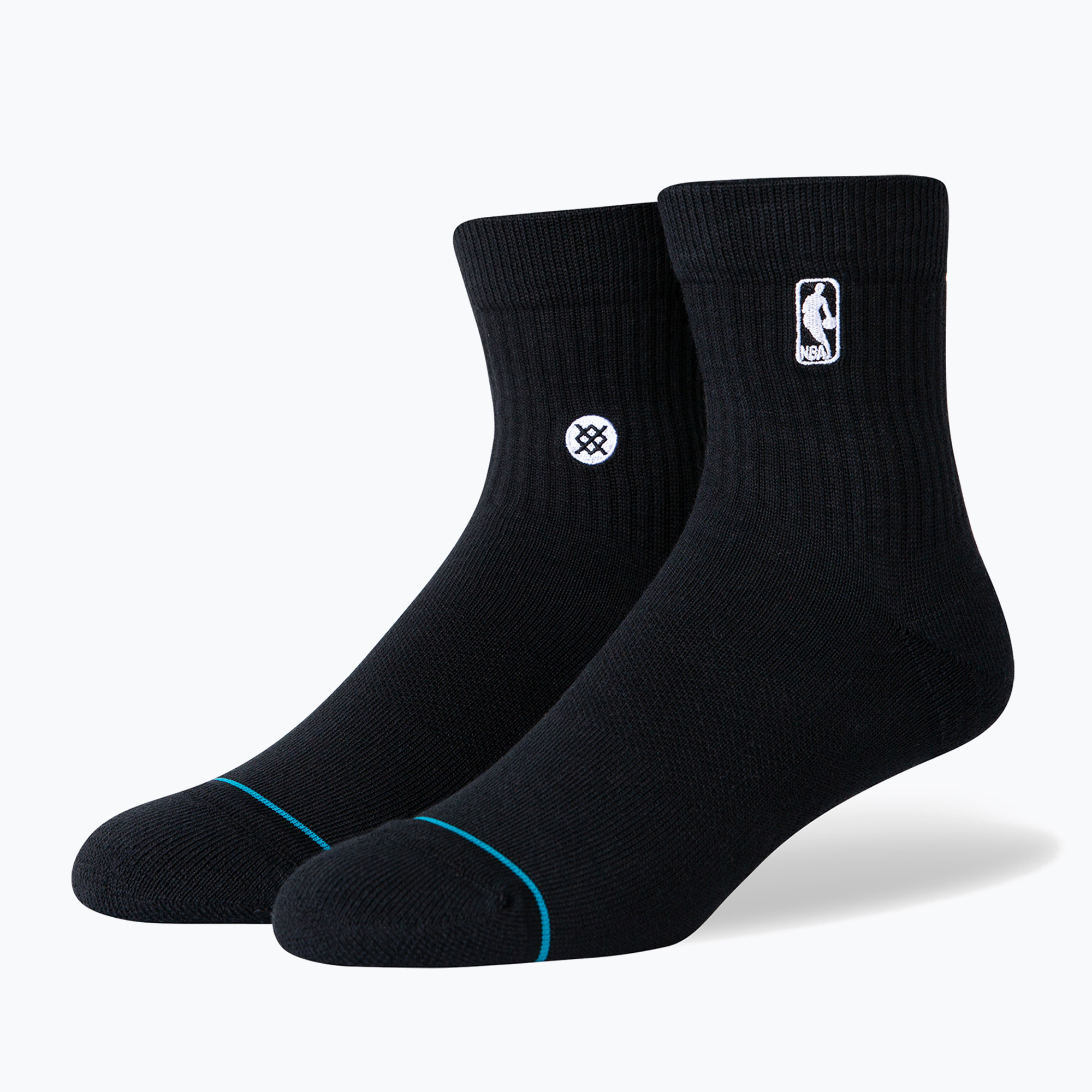Черни чорапи Stance Logoman Quarter