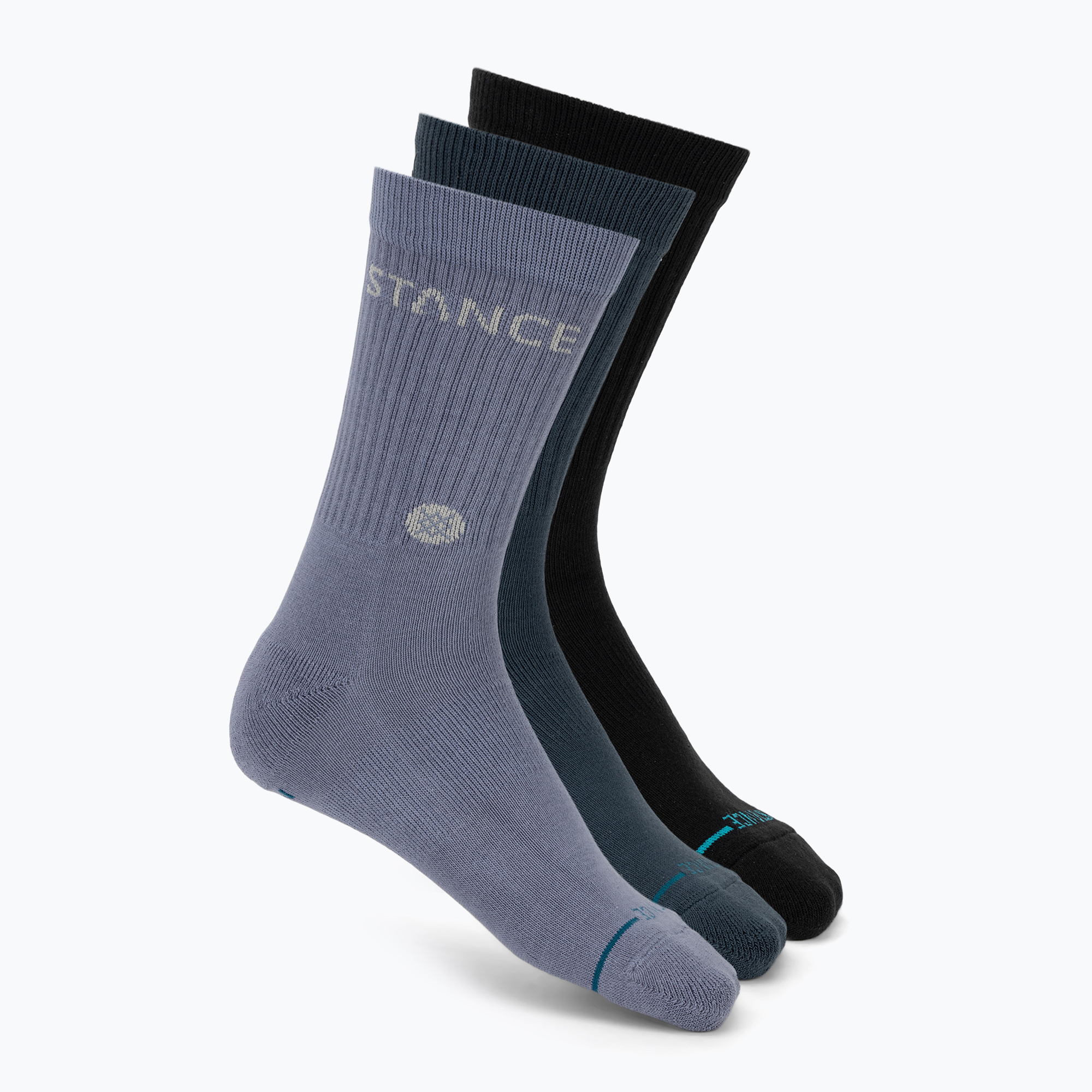 Șosete Stance Origin Crew 3 perechi indigo