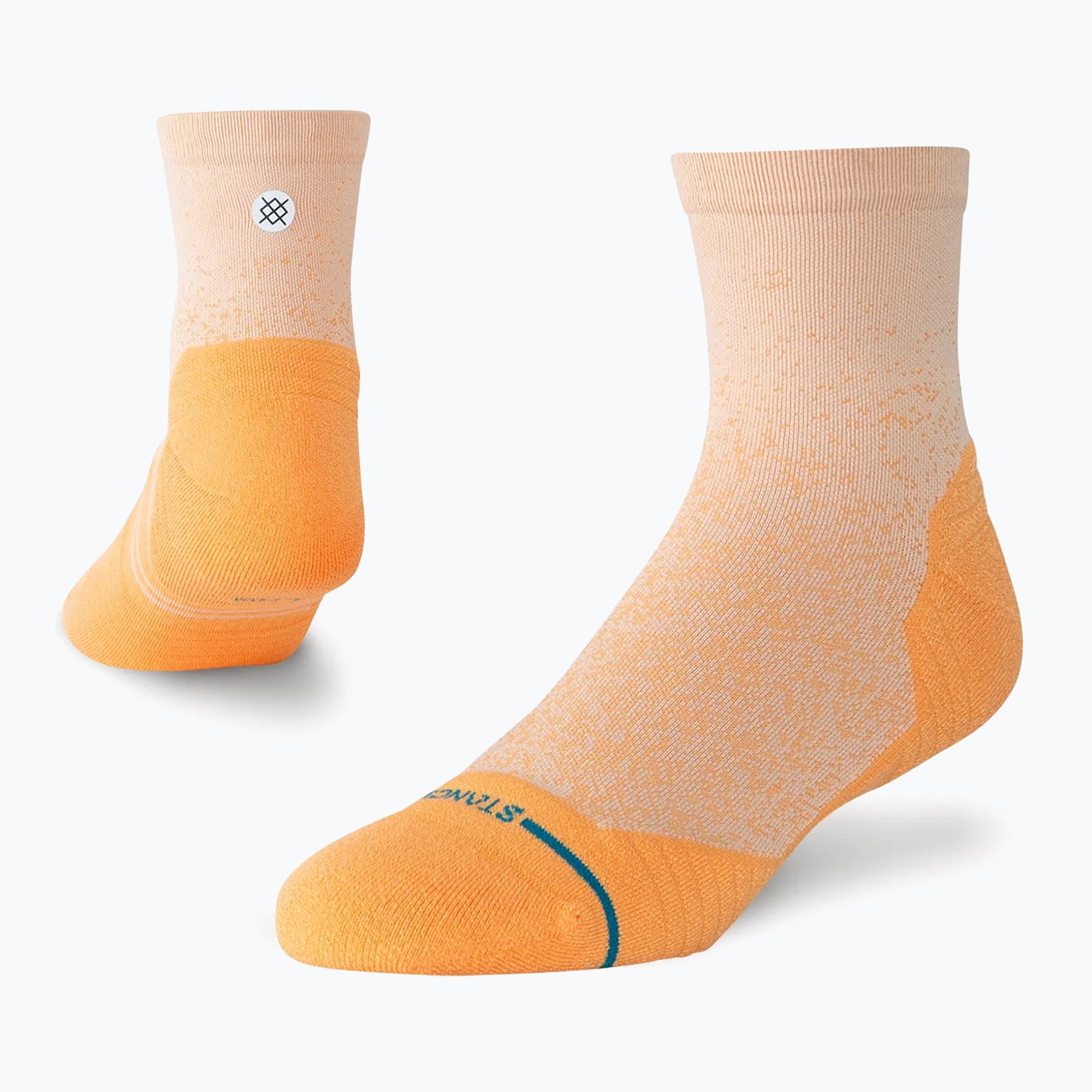 Чорапи Stance Powder Split Light Quarter mango